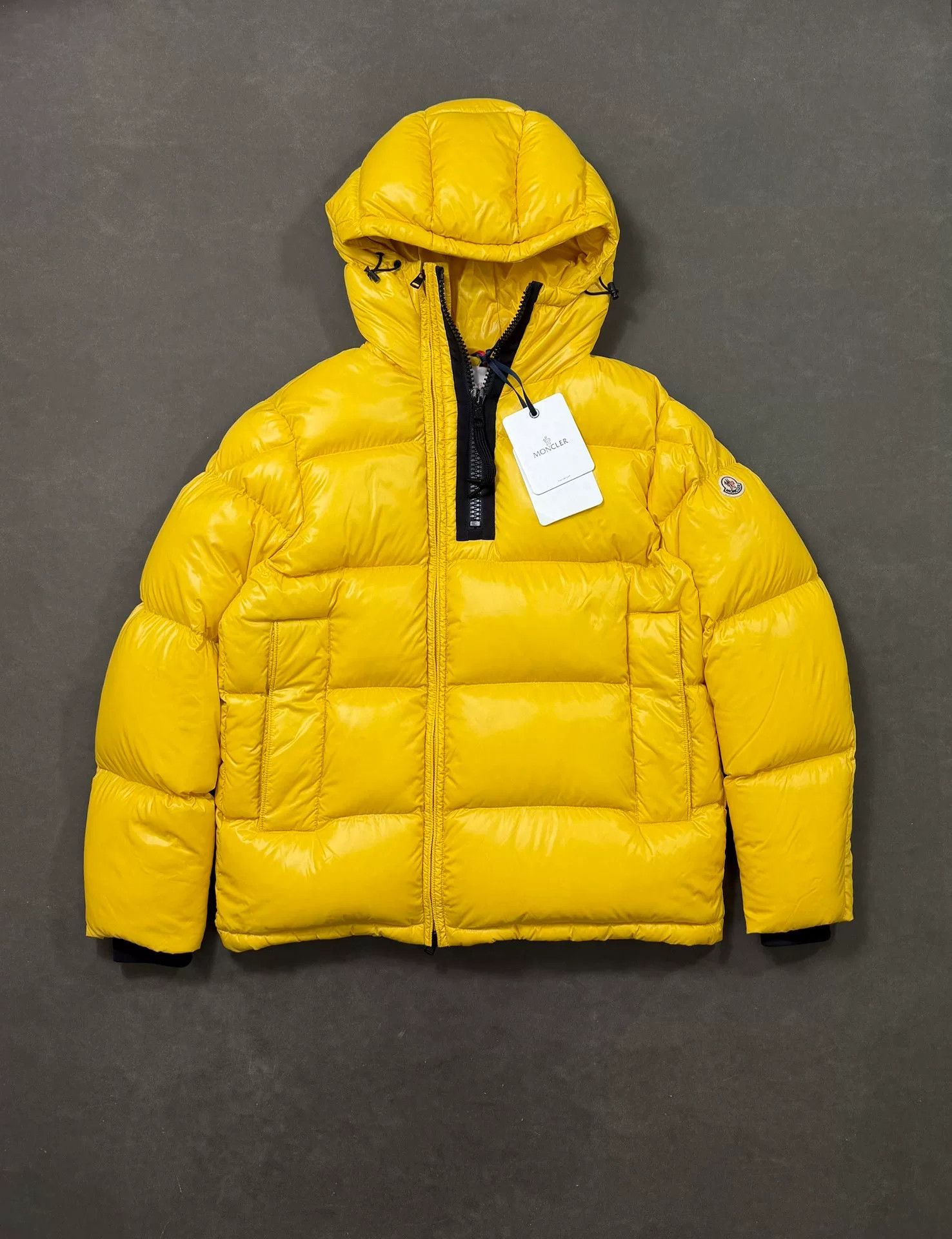 Moncler Moncler Guitry Asymmetric Hooded Down Jacket Size US XL / EU 56 / 4 - 1 Thumbnail