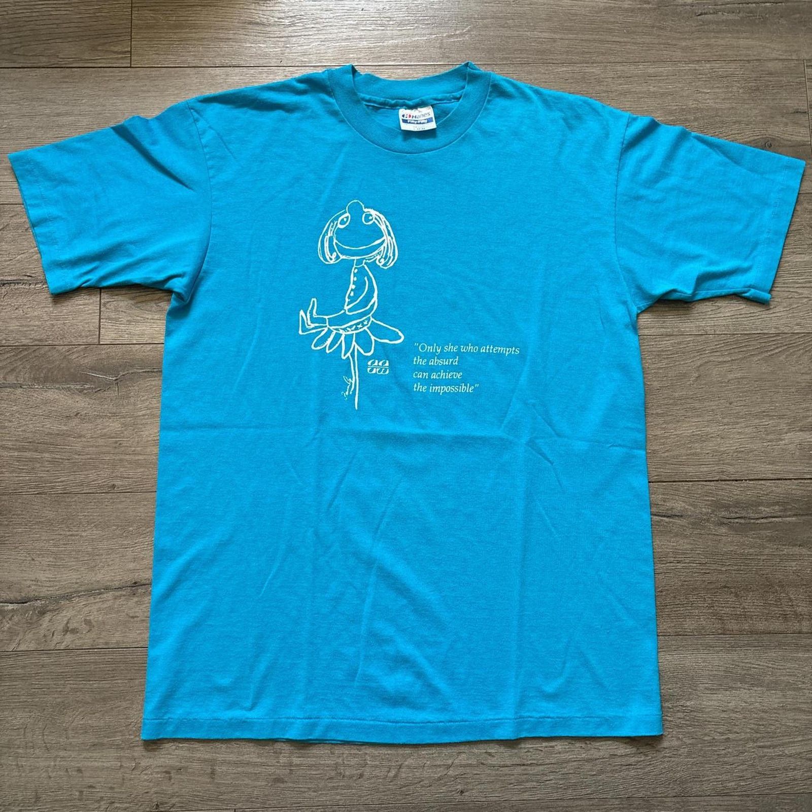 Hanes Vintage quote tshirt quote favorite Size US L / EU 52-54 / 3 - 1 Thumbnail