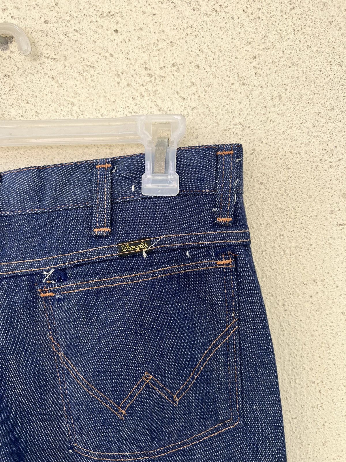 Vintage Vintage 60s Wrangler TALON Zipper Light Denim Bootcut Jeans Size US 30 / EU 46 - 20 Thumbnail