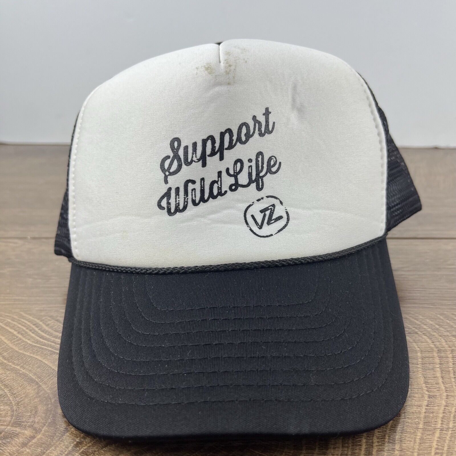 Other Support Wild Life Hat VZ White Cap Hat Adjustable Hat White Size ONE SIZE - 3 Thumbnail
