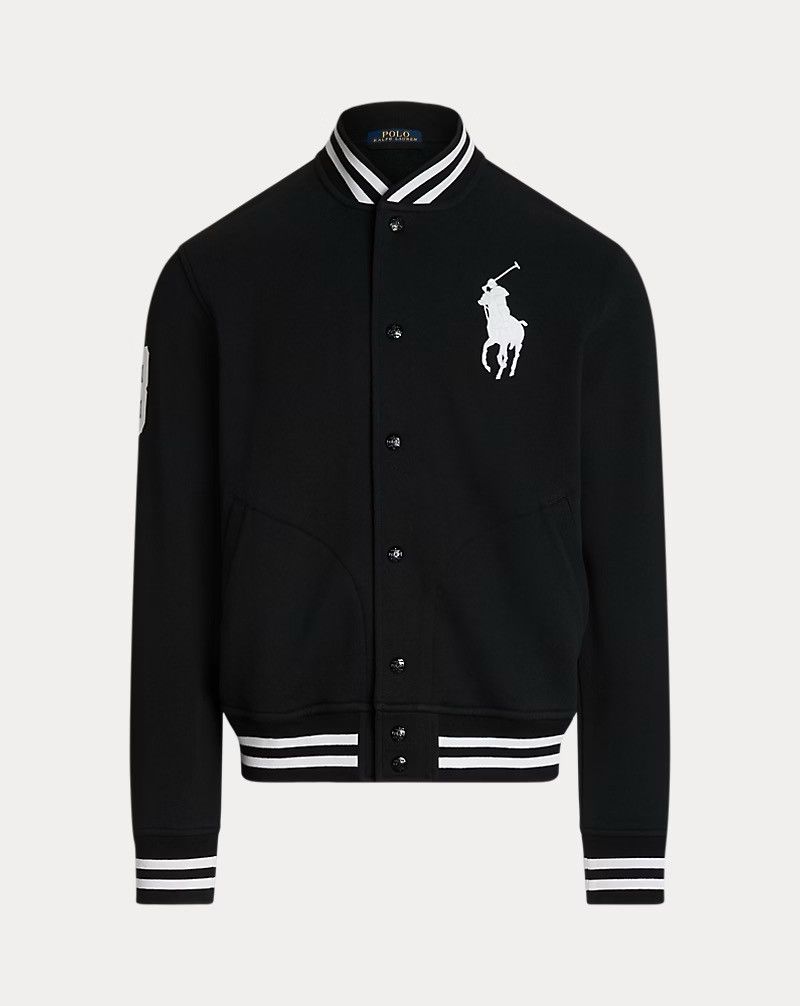 Polo Ralph Lauren Polo Ralph Lauren Big Pony Fleece Baseball Jacket Black XL Size US XL / EU 56 / 4 - 5 Thumbnail