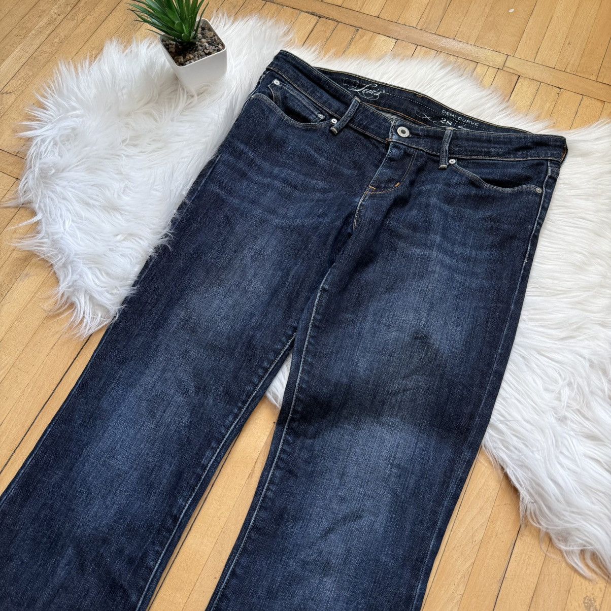 Levi's 📌 Vintage Levis Flared Bootcut Bell Bottom Jeans Size 28" / US 6 / IT 42 - 2 Thumbnail