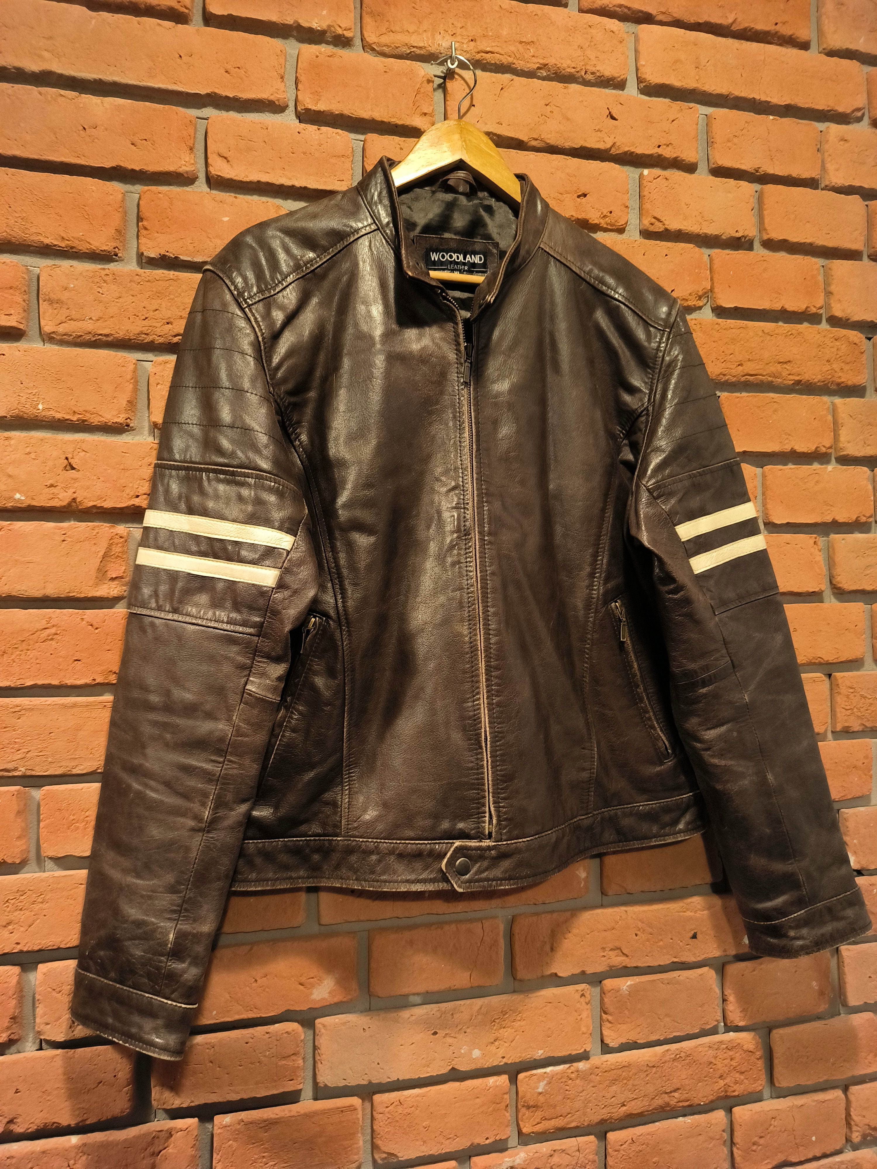 Vintage × Woodlands Vintage Woodland Brown Leather Jacket Size US M / EU 48-50 / 2 - 4 Thumbnail