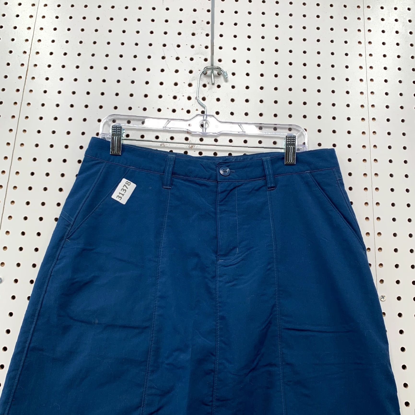 Patagonia Patagonia Skirt Womens Size 10 Blue Pockets Outdoor Hiking Mini 32x19 Adults Womens Size 32" / US 10 / IT 46 - 2 Thumbnail