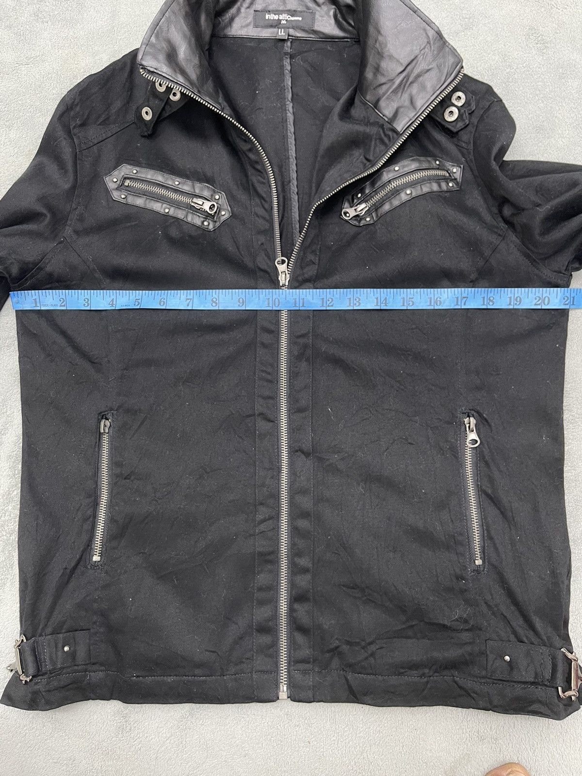 In The Attic (S) IN THE ATTIC DOUBLE RIDER BIKE JACKET Size L / US 10 / IT 46 - 11 Thumbnail