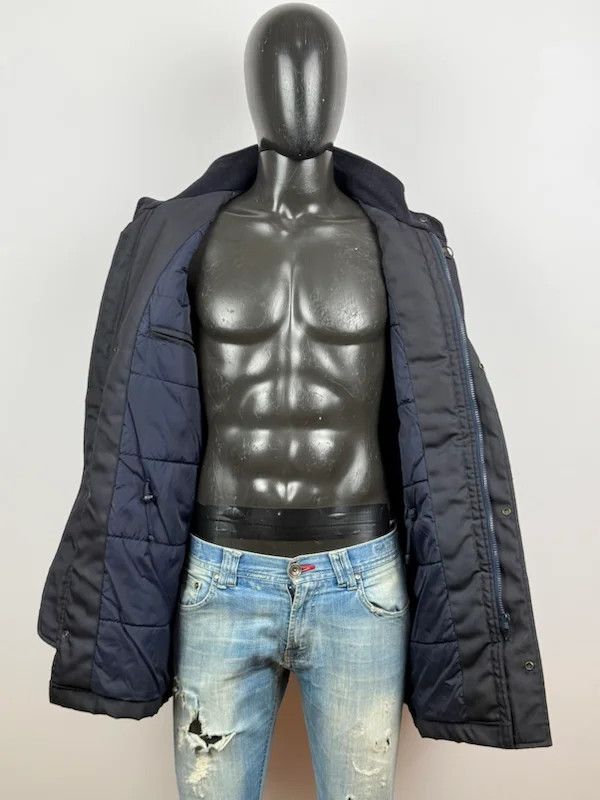 Fay Fay Man Padded Giubbotto Blu Parka Uomo XXL Size US XXL / EU 58 / 5 - 7 Thumbnail