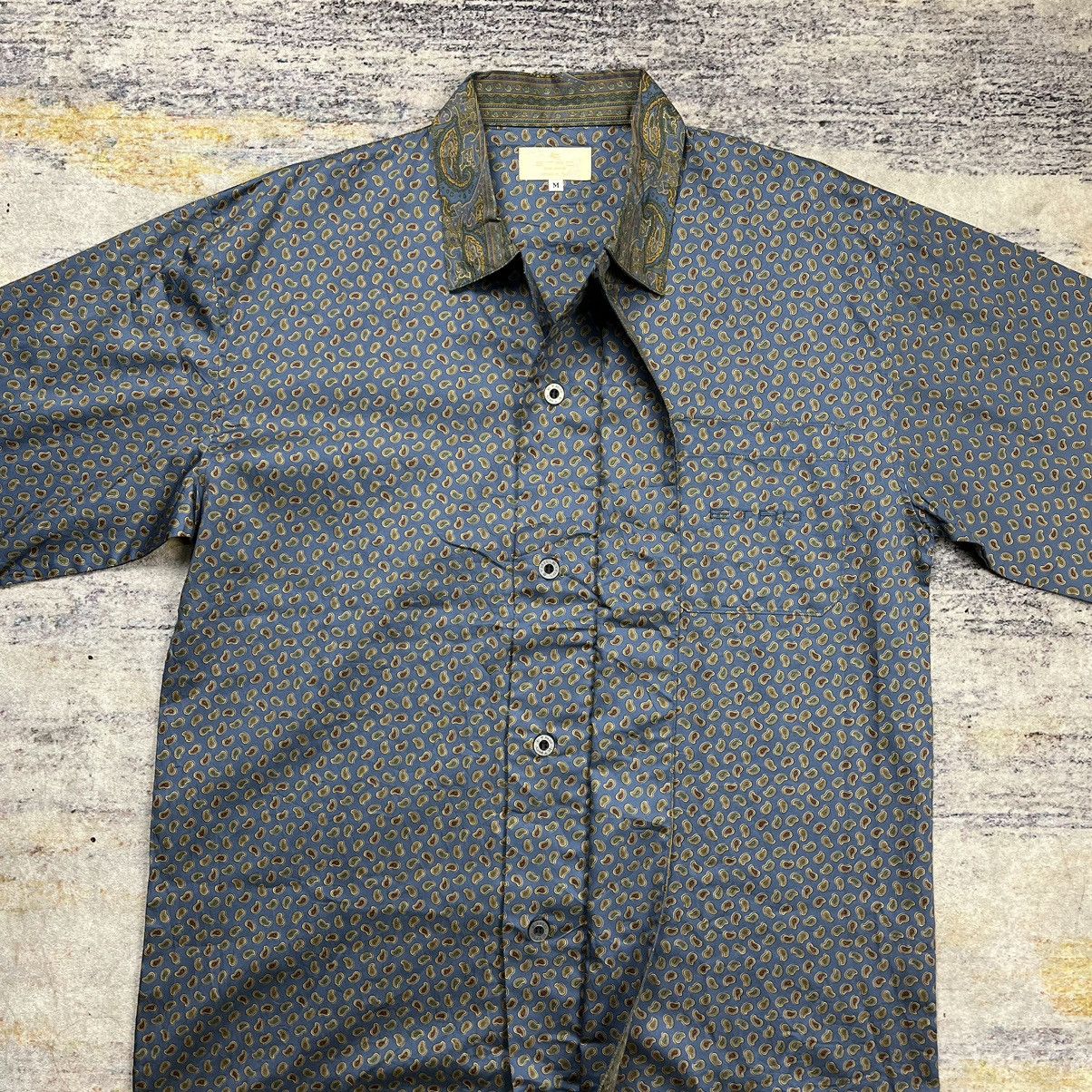 Etro × Vintage Vintage Etro Paisley hidden button shirt Size US M / EU 48-50 / 2 - 4 Thumbnail
