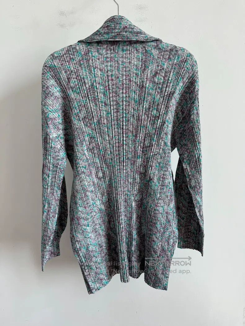 Issey Miyake Issey Miyake Blue Coat Size L / US 10 / IT 46 - 2 Thumbnail