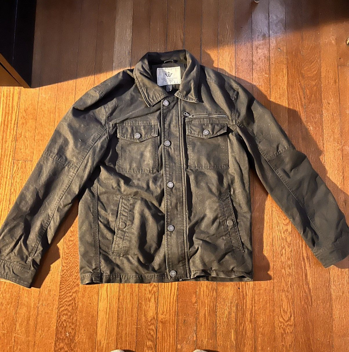 Vintage Wenven canvas jacket Size US S / EU 44-46 / 1 - 1 Thumbnail