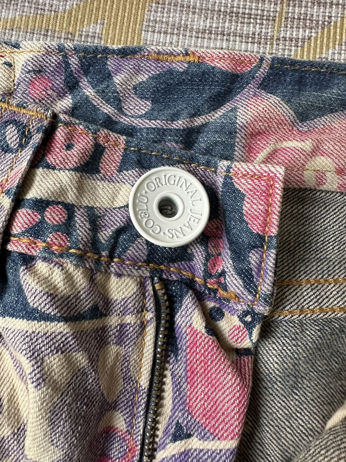 Hysteric Glamour Japanese Brand Co&Lu Fullprint Design Hysteric Style Denim Size US 28 / EU 44 - 19 Thumbnail