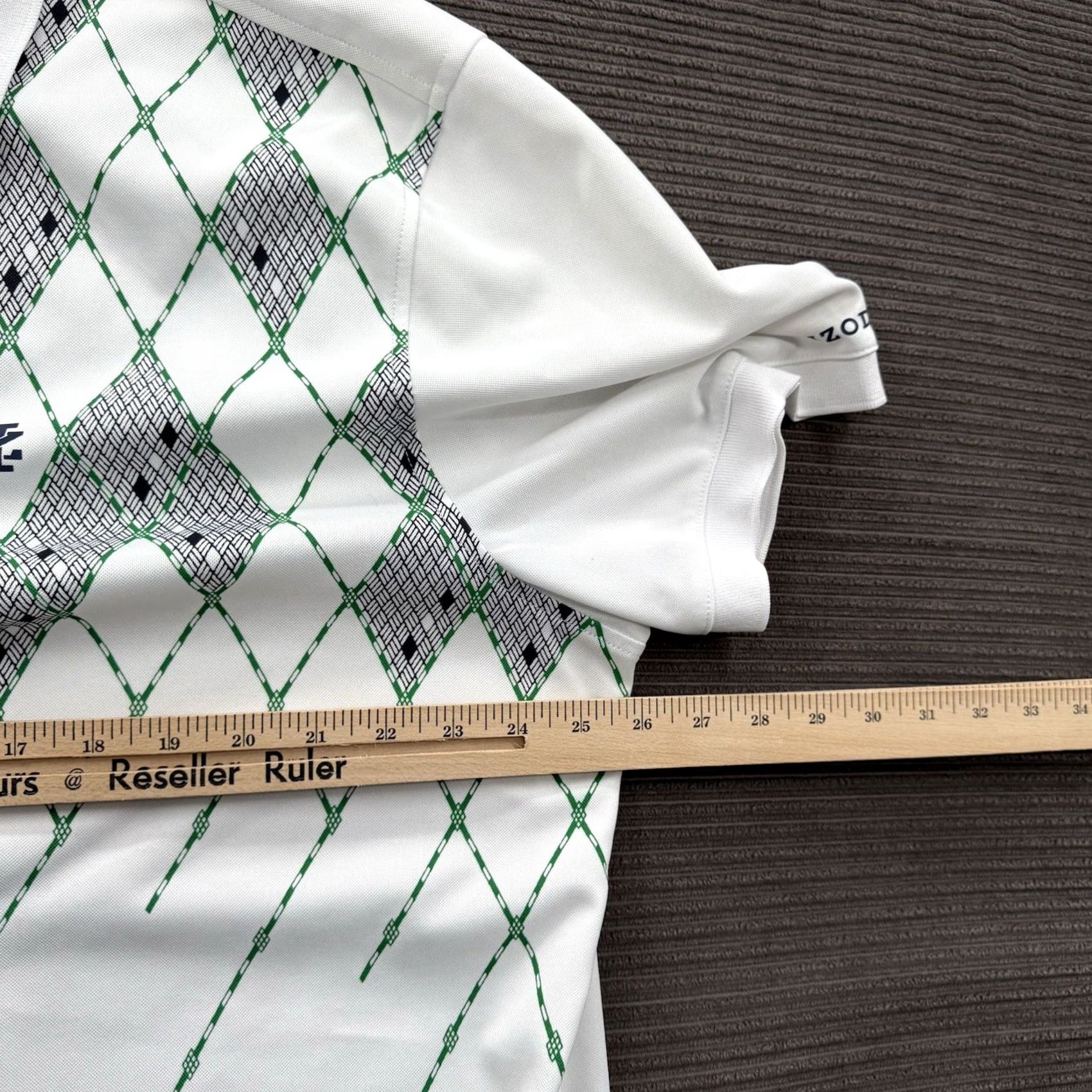 Izod IZOD Golf Polo Shirt Men 2XL White Polyester Outdoor Casual Short Sleeve Size US XXL / EU 58 / 5 - 5 Thumbnail