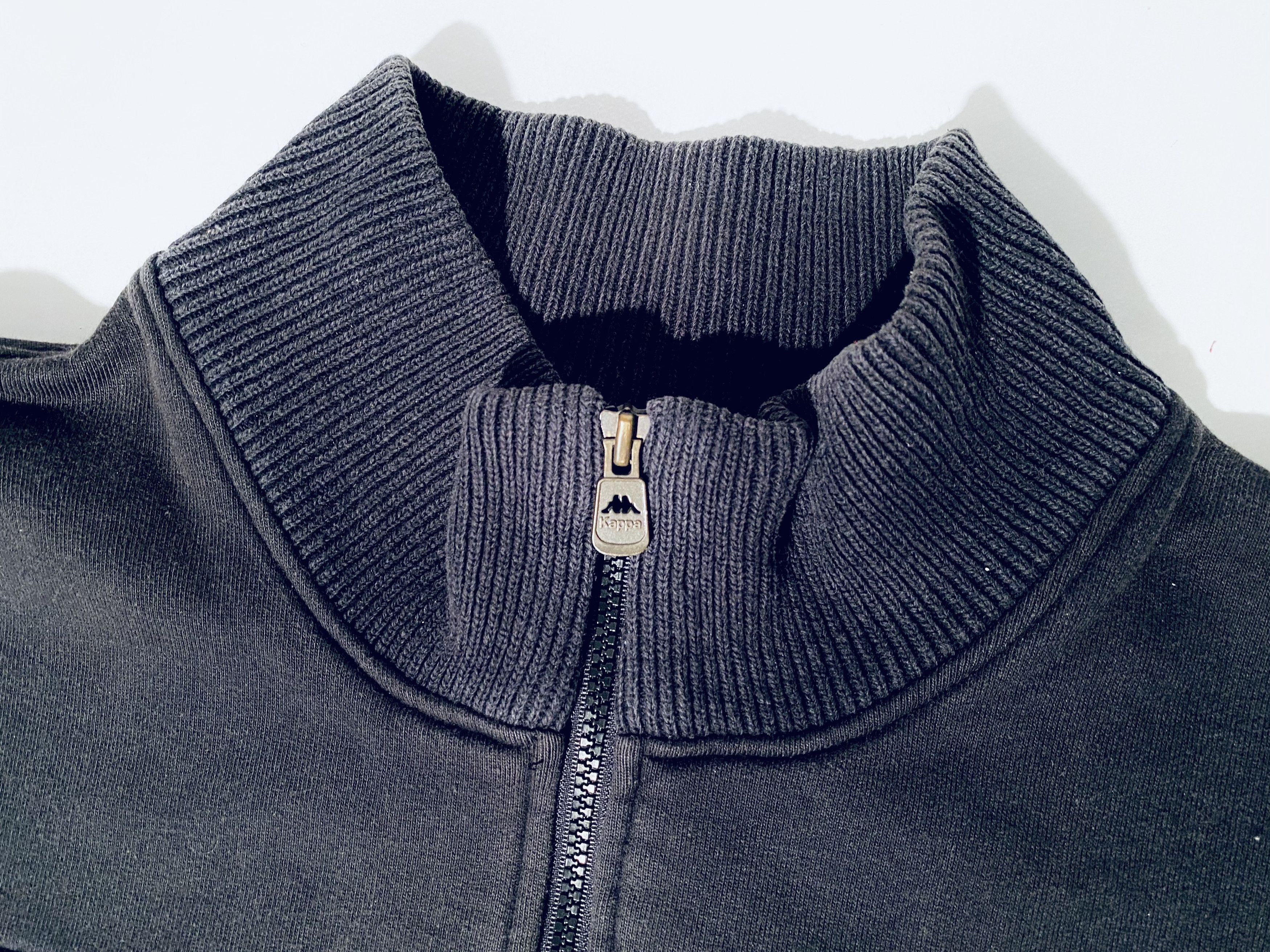 Kappa Juventus 1/4 Zip Football Soccer Training Jacket 90s Size US L / EU 52-54 / 3 - 8 Thumbnail