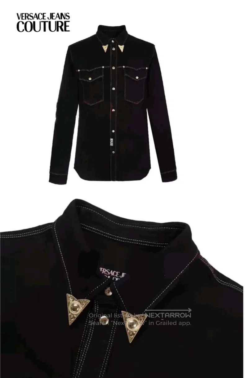 Versace Versace Denim shirt Size US M / EU 48-50 / 2 - 9 Thumbnail