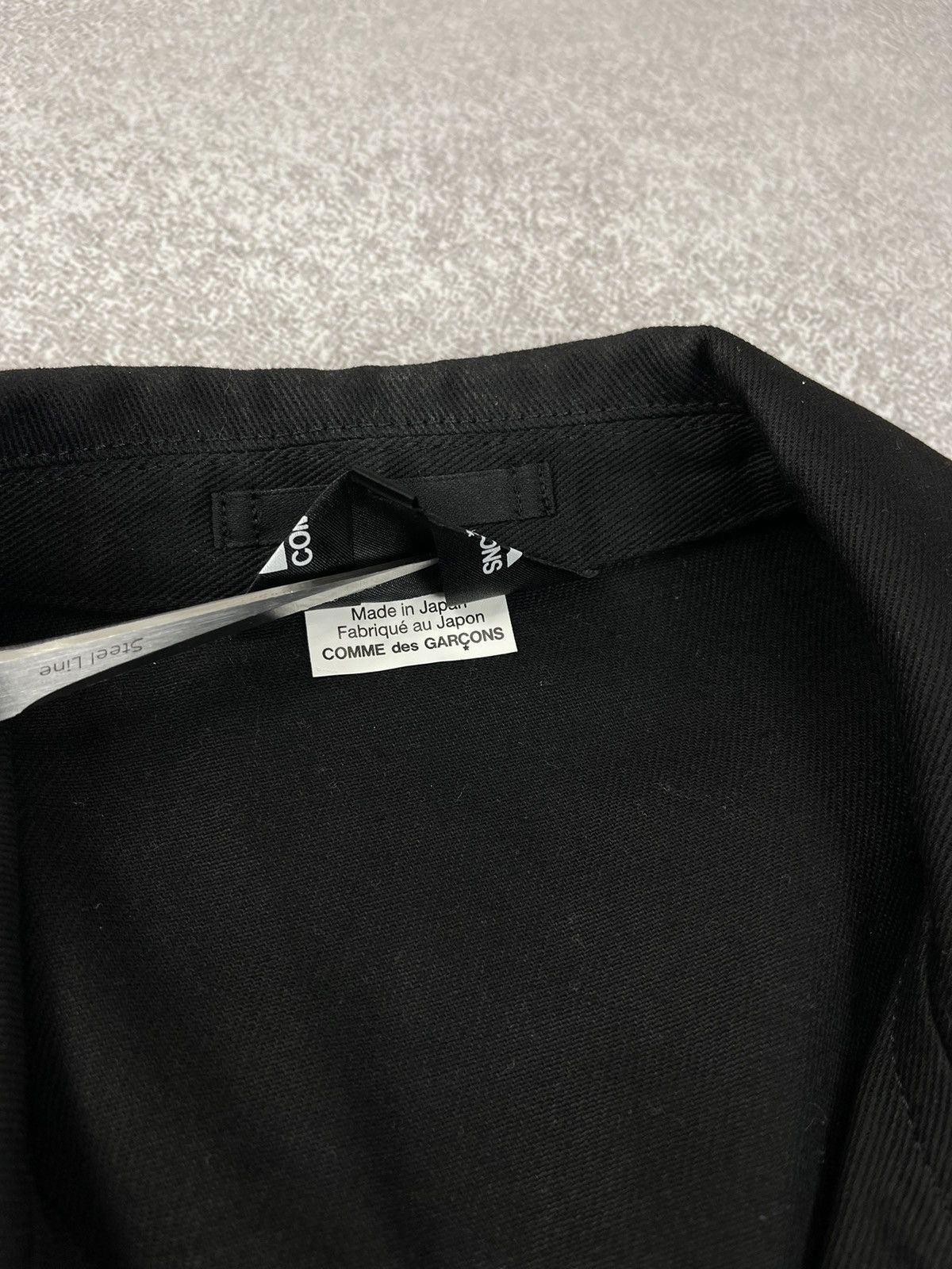 Comme des Garcons × Comme des Garcons Black × Japanese Brand Comme des Garcons Black Bondage Biker Moto Jacket Men’s Size US XL / EU 56 / 4 - 8 Thumbnail