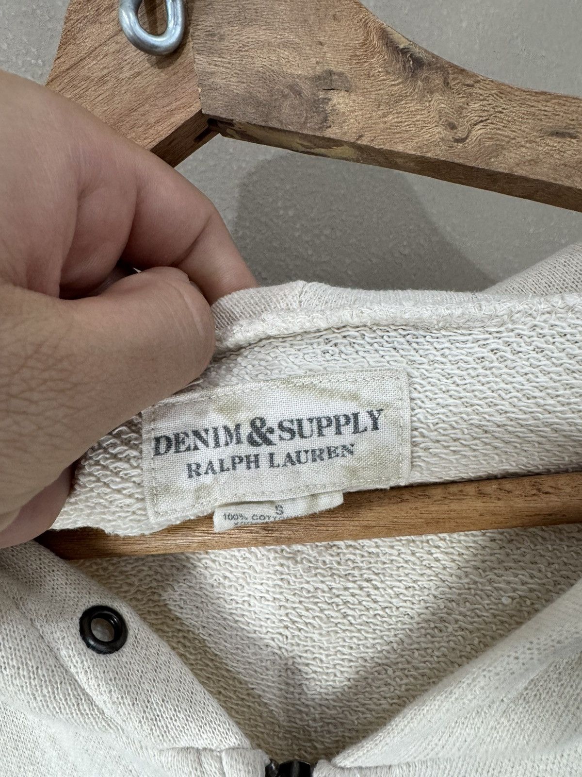Denim & Supply Ralph Lauren Denim & supply ralph lauren hoodie spellout Size S / US 4 / IT 40 - 3 Thumbnail