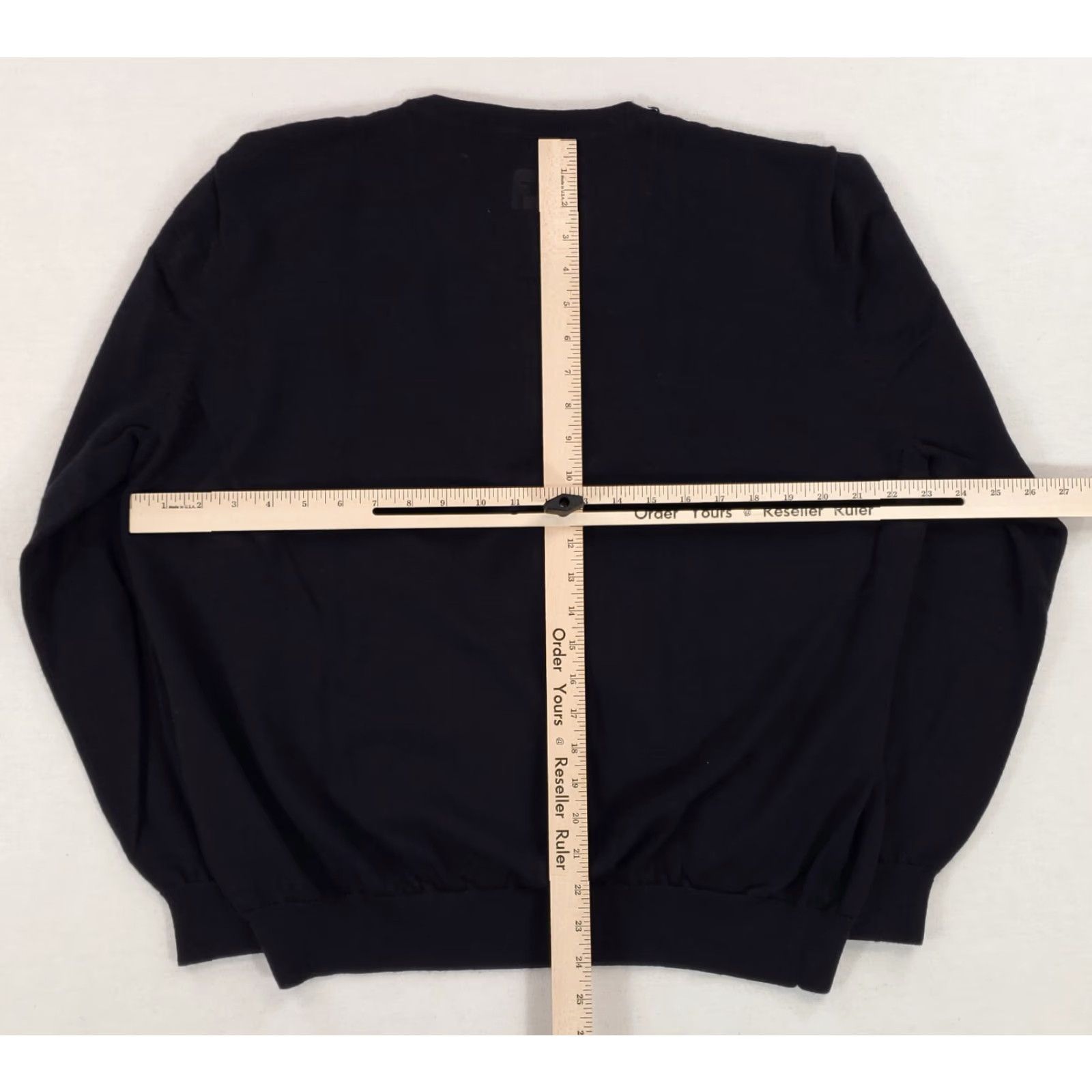 Footjoy FootJoy FJ Merino Wool Sweater Loch Lloyd Long Sleeve Black V-Neck Mens L Size US L / EU 52-54 / 3 - 5 Thumbnail