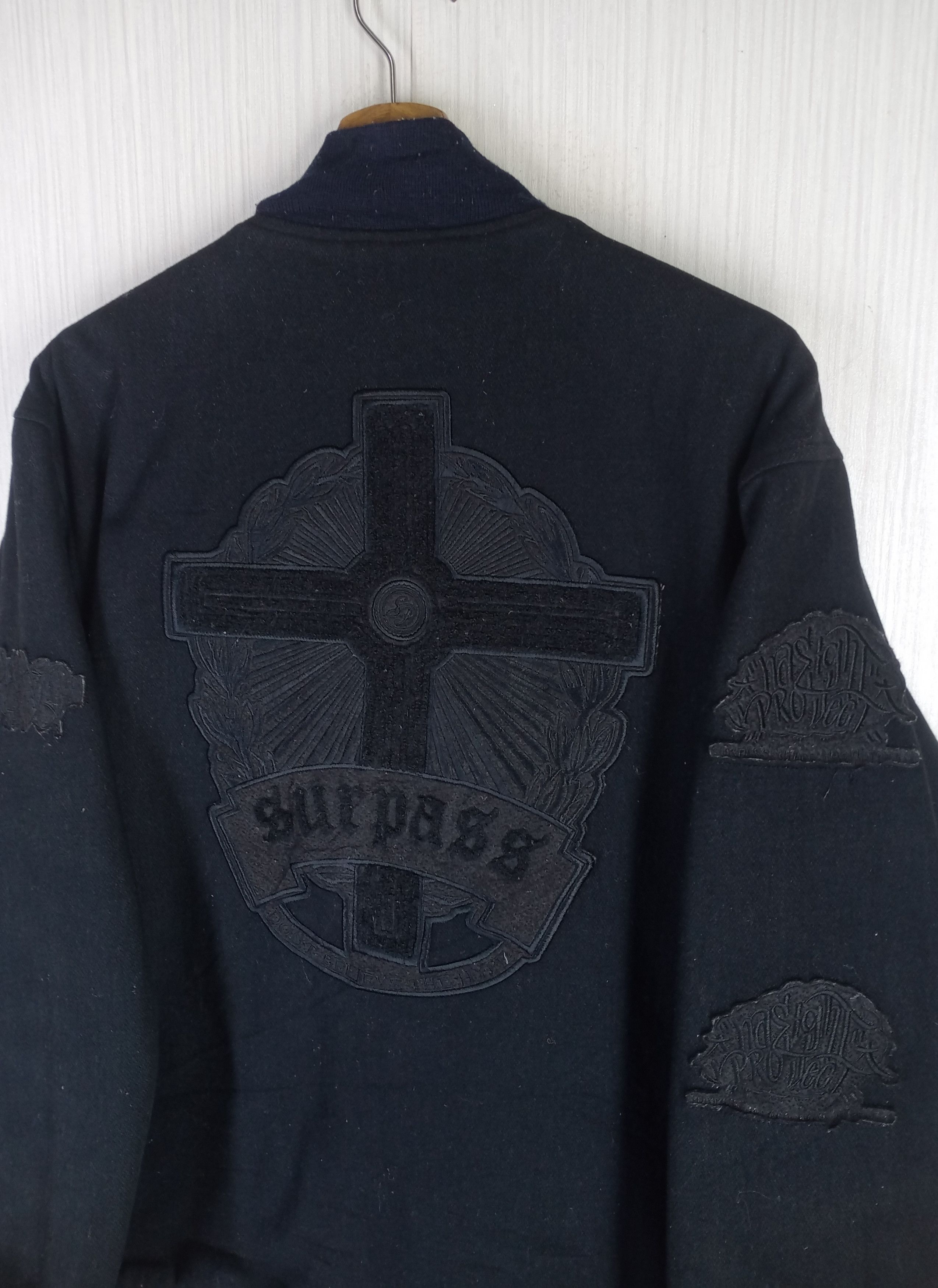 Japanese Brand Rare Surpass 8th Anni.Height Project Varsity Jacket Size US L / EU 52-54 / 3 - 4 Thumbnail