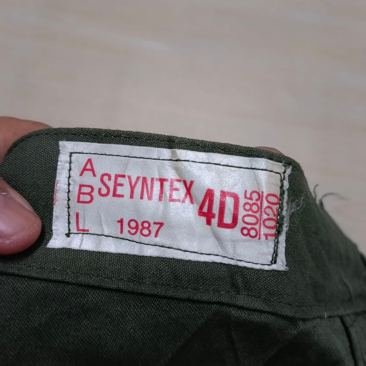 Other Vintage OG 1987 Seyntex Army Pants Size US 44 / EU 60 - 4 Thumbnail
