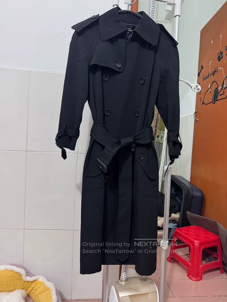 Comme des Garcons Comme Des Garcons Black Trench Coat Size M / US 6-8 / IT 42-44 - 7 Thumbnail