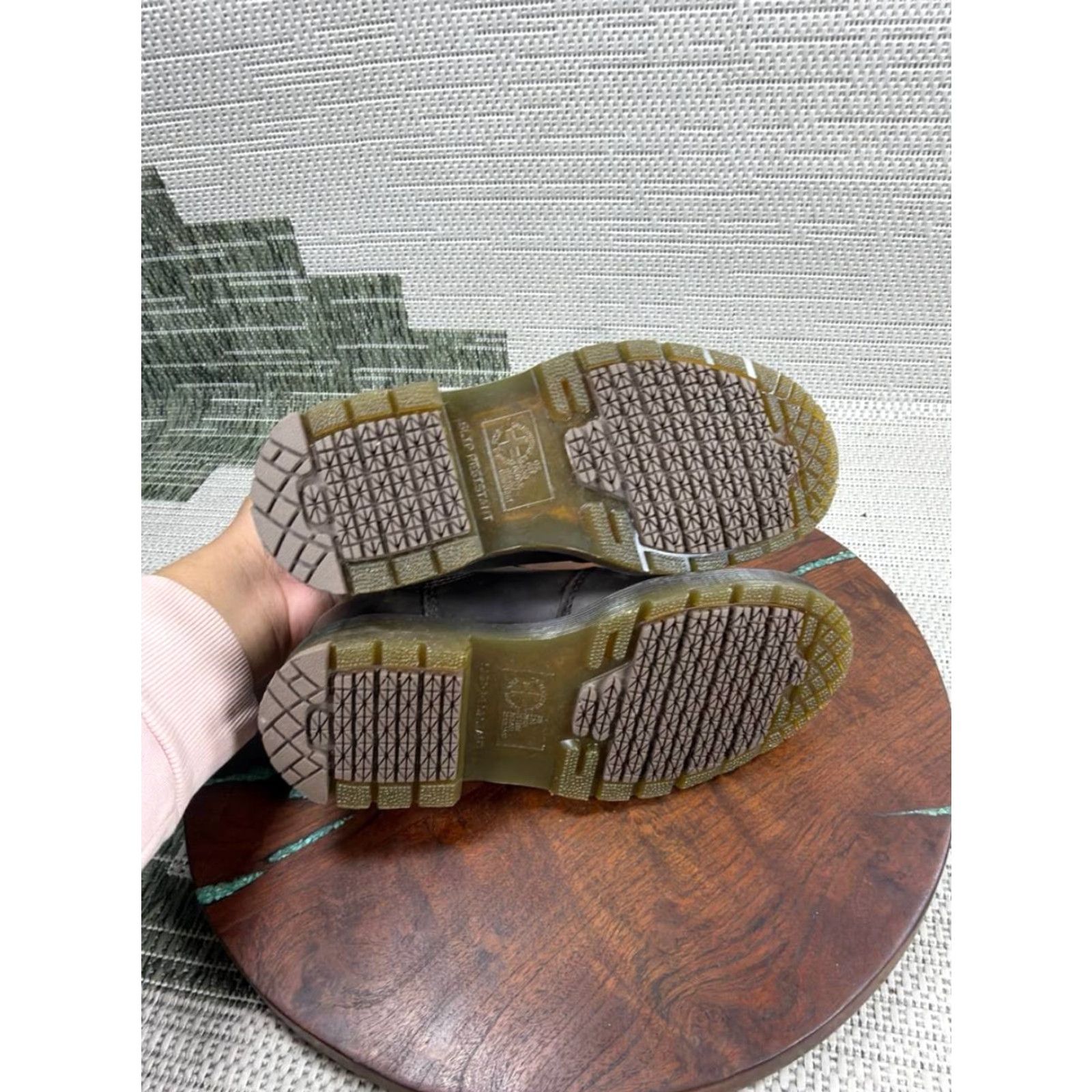 Dr. Martens Dr Martens Chelsea Boot Womens Size 5 US 2976 Slip Resistant Soft Toe Brown Leather Work Chelsea Boot Womens 5 US Slip Resistant Goodyear 2976- Brown Size US 5 / IT 35 - 6 Thumbnail