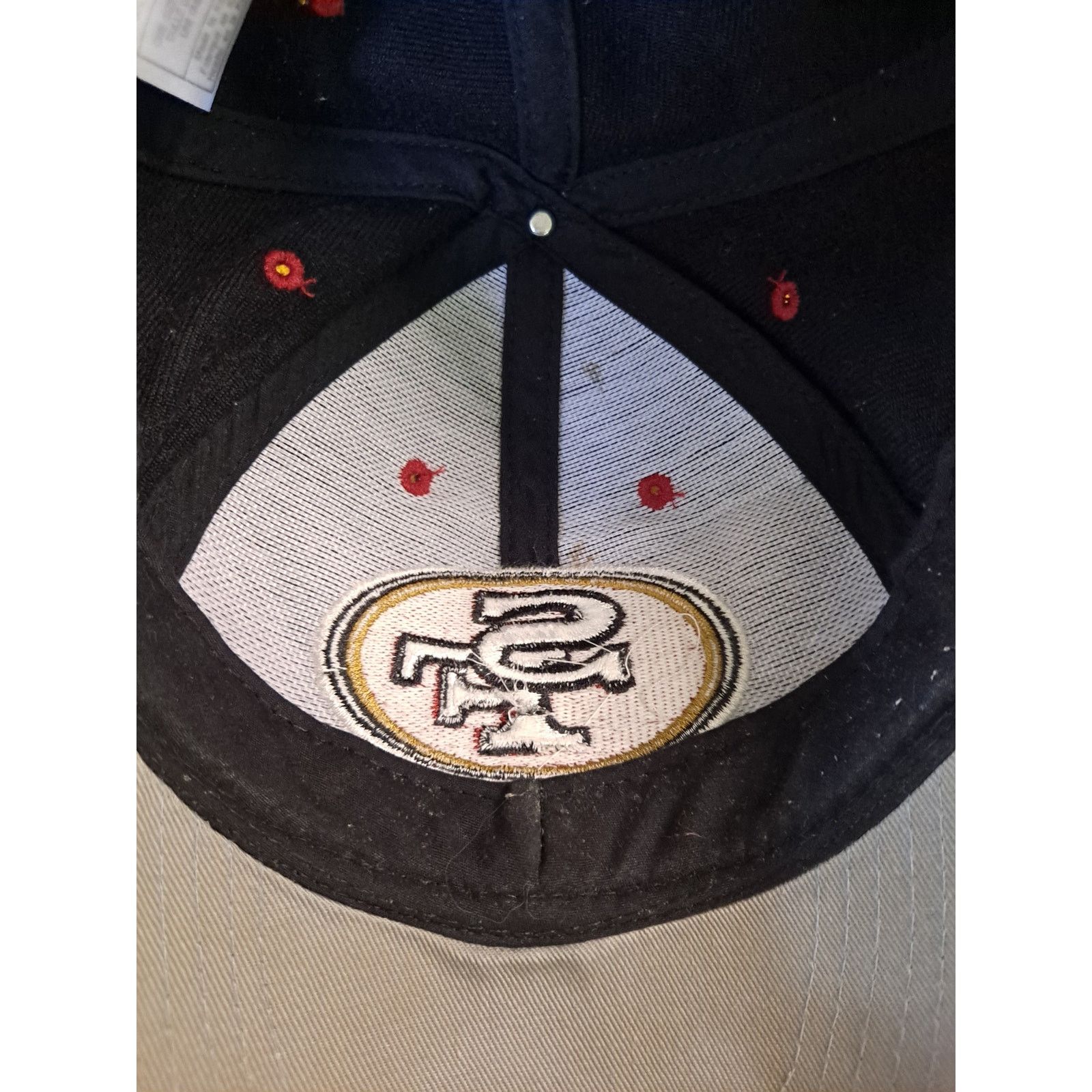 Reebok Reebok San Francisco 49ers Hook and Loop Adjustable Hat Size ONE SIZE - 6 Thumbnail