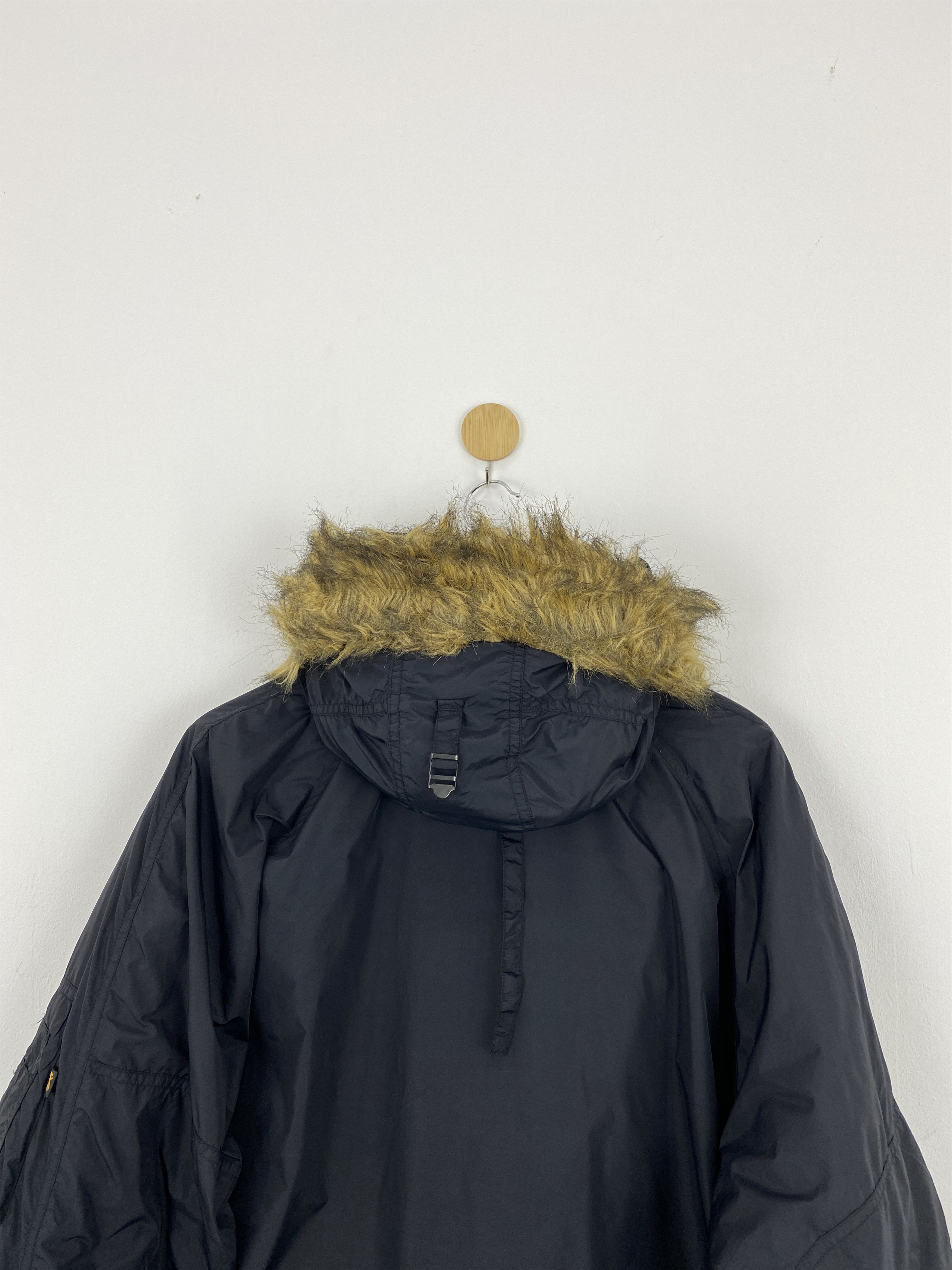 Alpha Industries Vintage Alpha Industries Bomber Hoodie Mohair Jacket J1725 Size US L / EU 52-54 / 3 - 4 Thumbnail