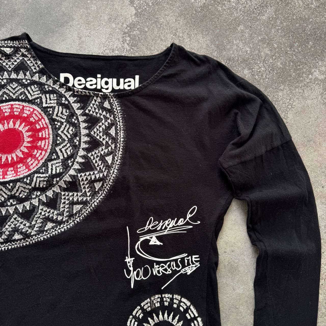 Hysteric Glamour × Japanese Brand Desigual Vintage Amazing Crazy Long Sleeve Top Size M / US 6-8 / IT 42-44 - 3 Thumbnail