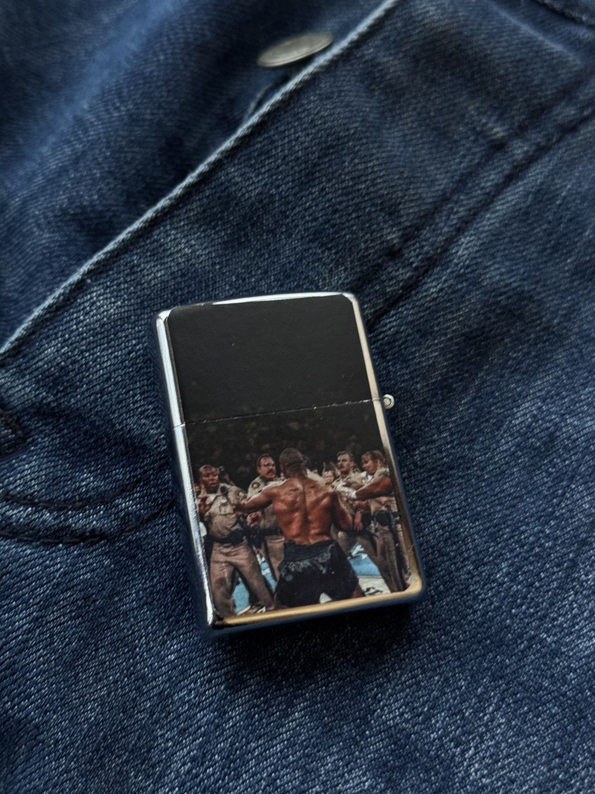 Vintage Mike Tyson two sided Cigar Lighter, WORK, vintage Box Size ONE SIZE - 3 Thumbnail