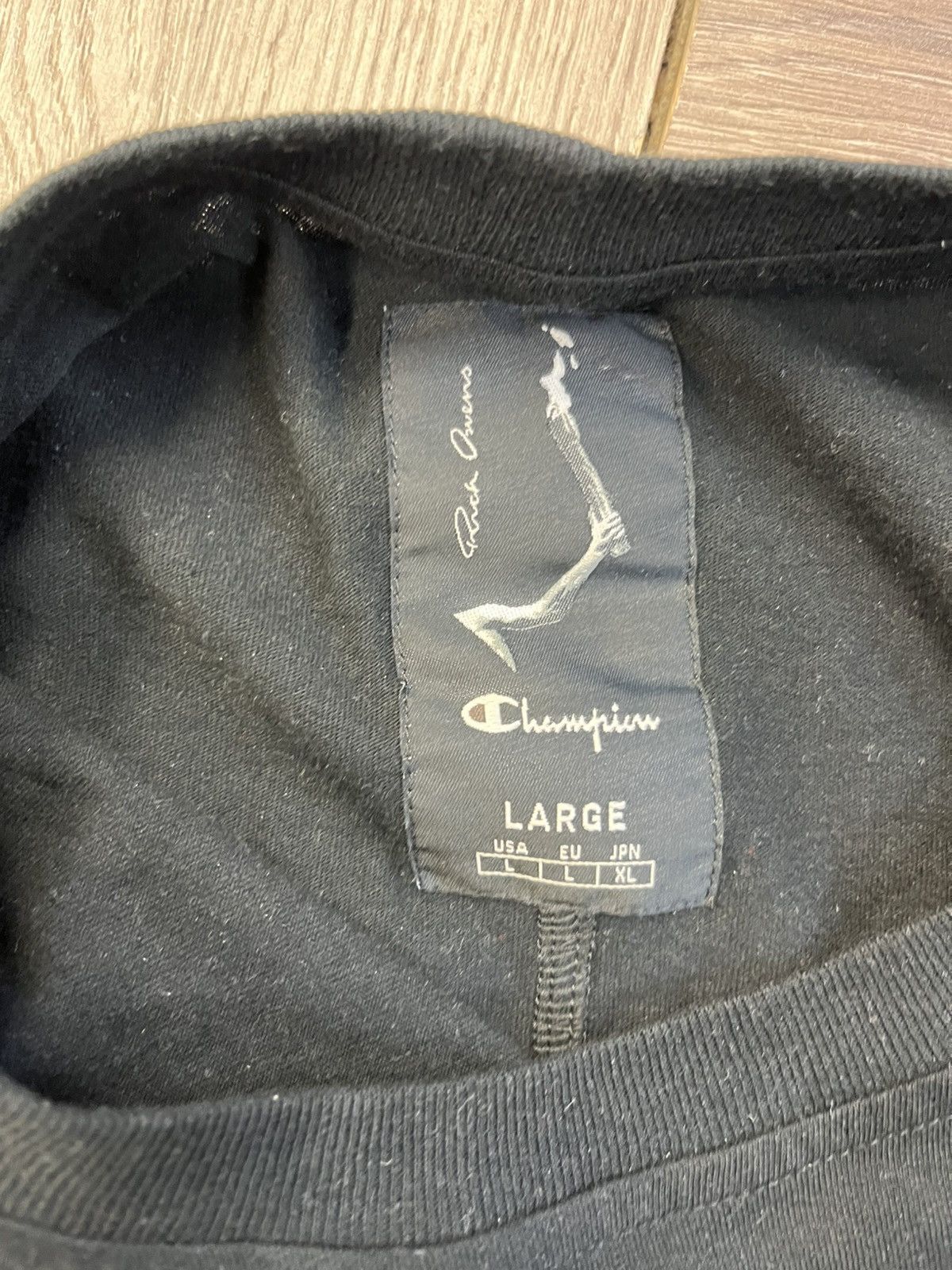 Rick Owens Rick Owen x Champion Tank Size US L / EU 52-54 / 3 - 2 Thumbnail