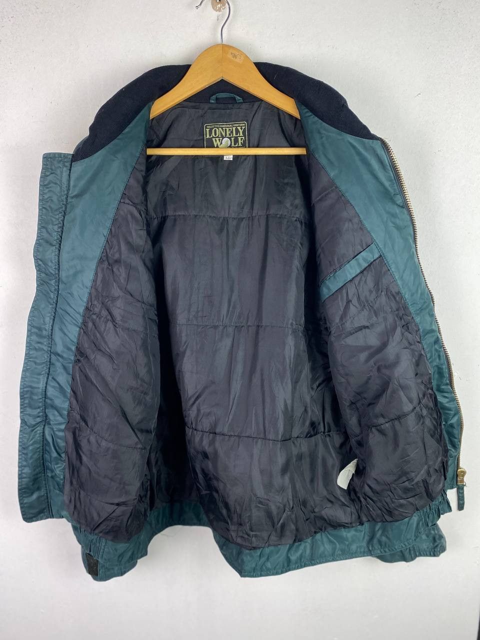 Japanese Brand lonely wolf bomber jacket very nice design Size US XL / EU 56 / 4 - 6 Thumbnail