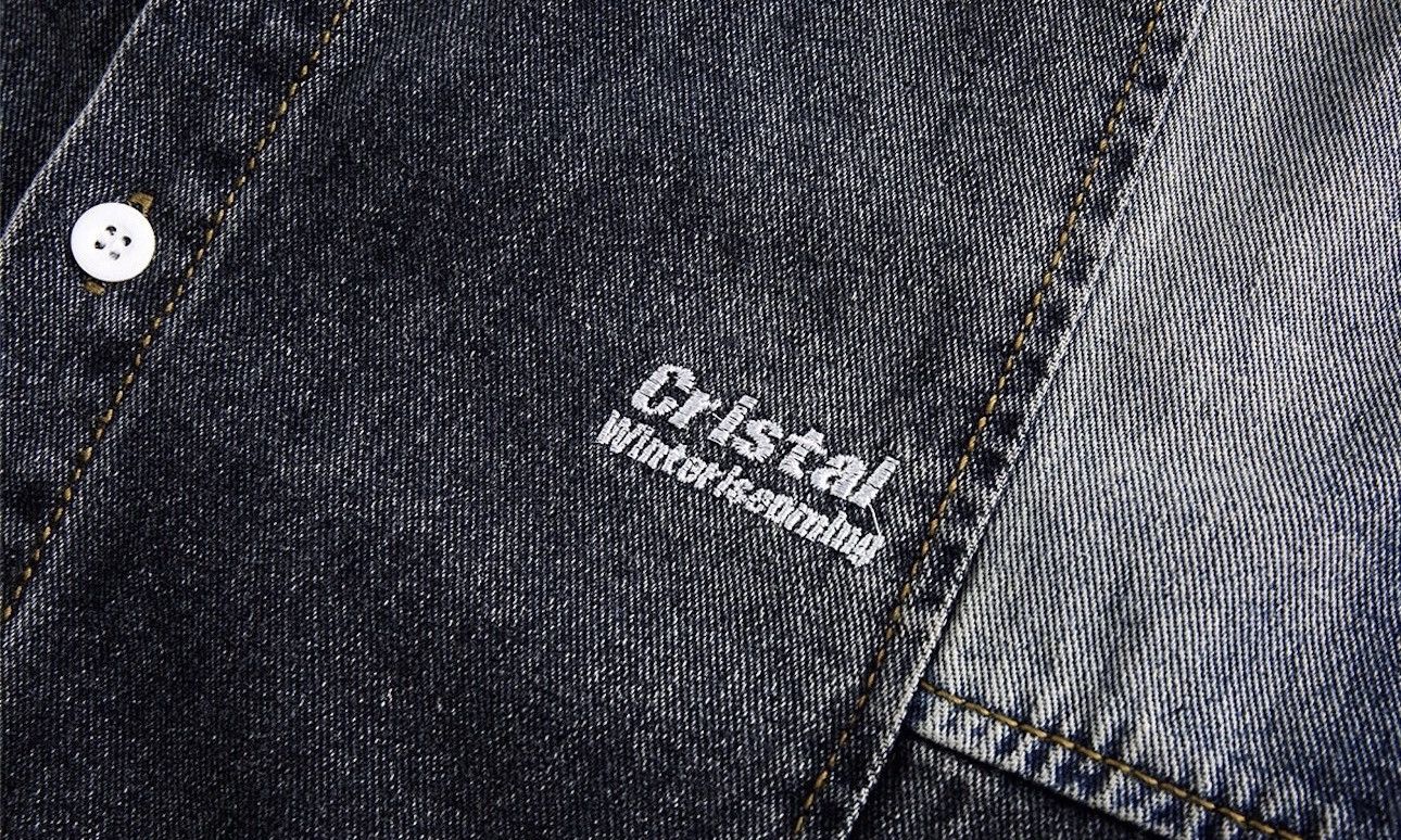 Japanese Brand × Vintage Retro y2k patchwork denim short sleeve shirt hip hop Size US L / EU 52-54 / 3 - 8 Thumbnail