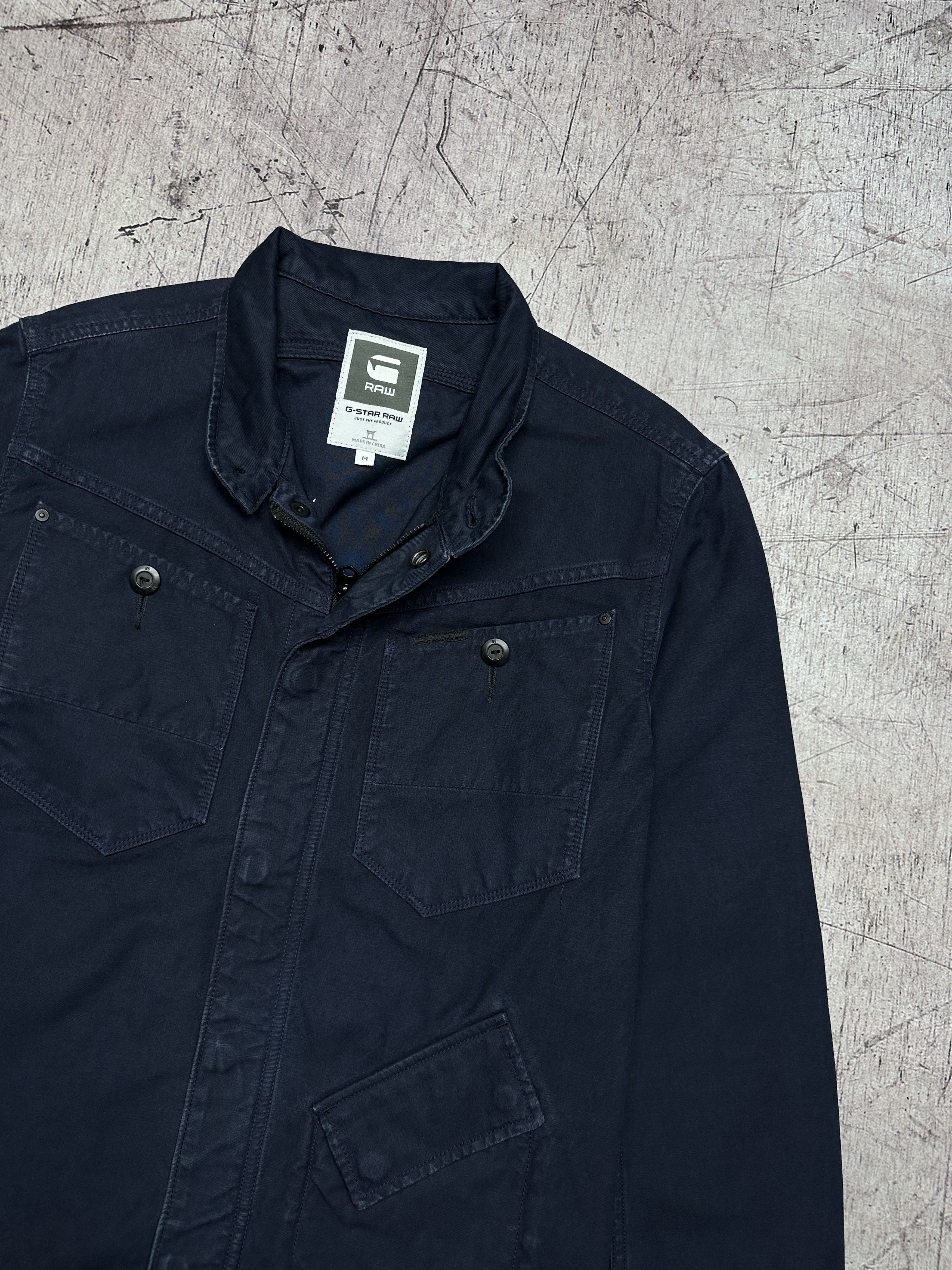 G-Star G Star Raw Mens Radar Zip Overshirt Jacket Size US M / EU 48-50 / 2 - 2 Thumbnail