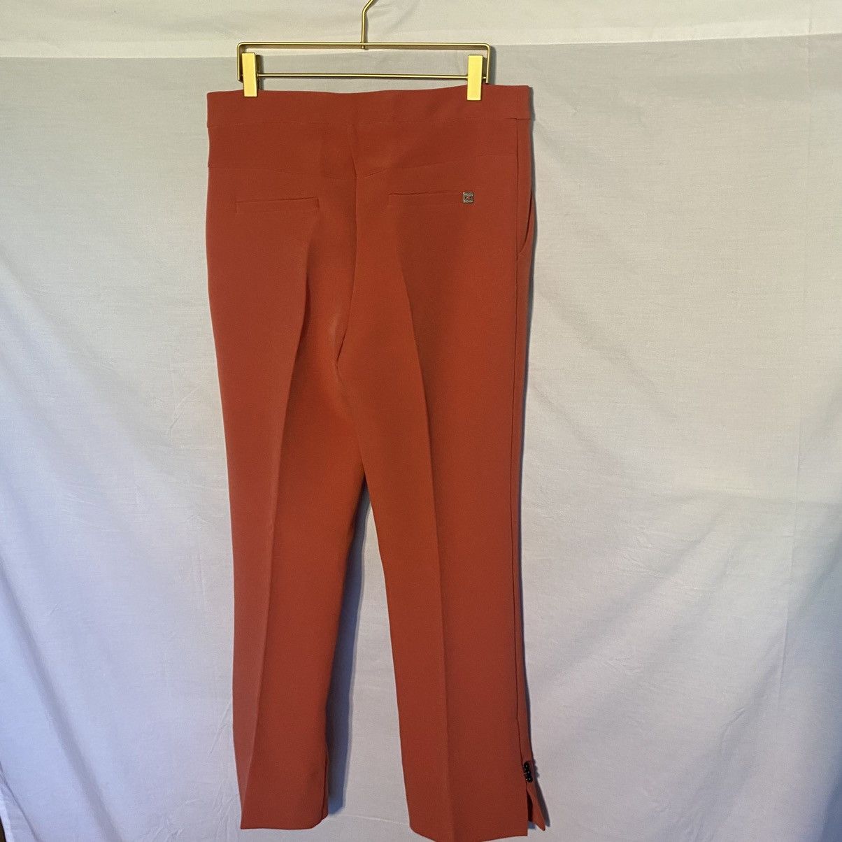 Other Manila Grace Salmon Dress Pants Tailored Women's Size 42 Size 28" / US 6 / IT 42 - 6 Thumbnail