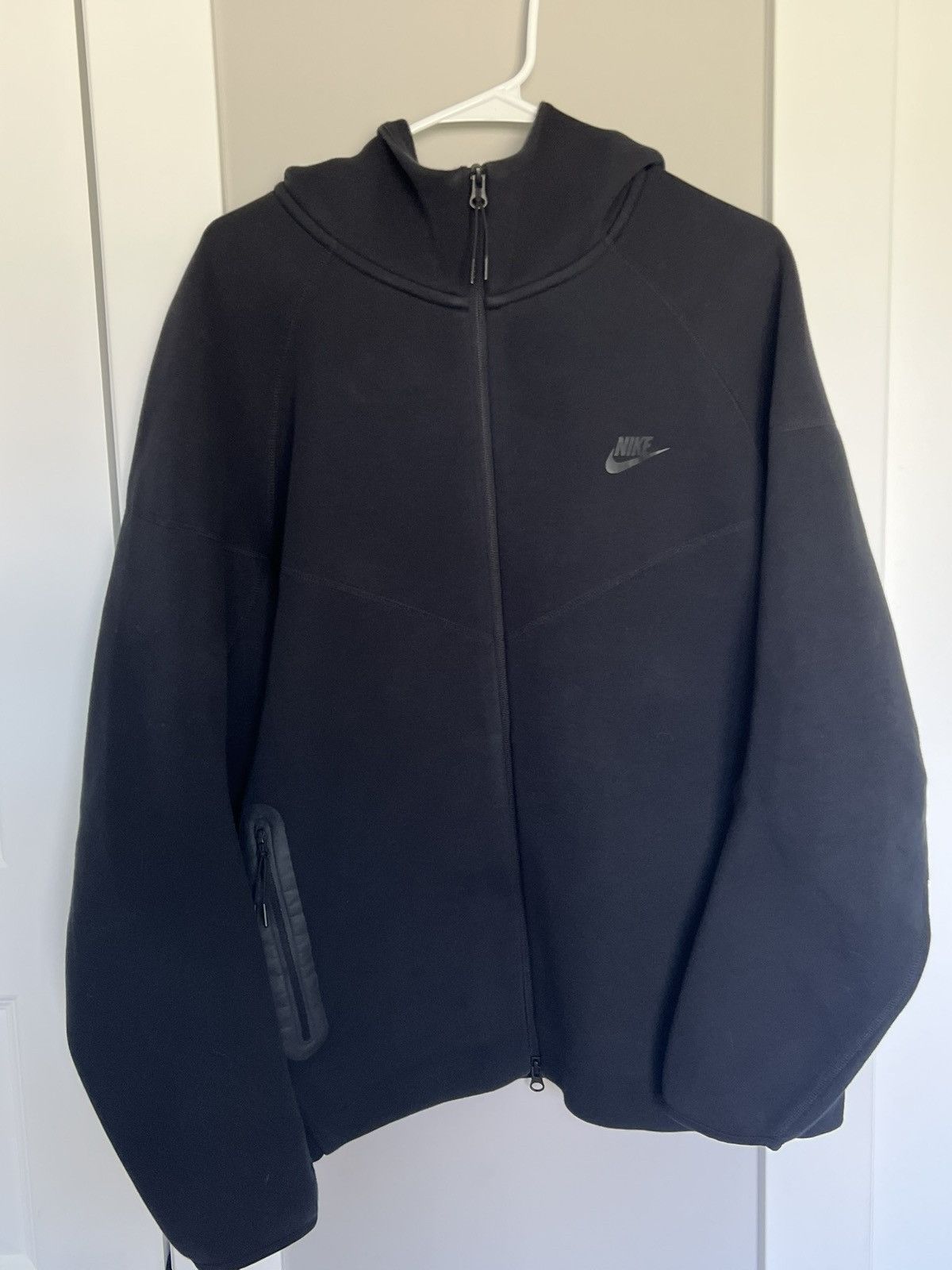 Nike Black Nike Tech Zip-up Size US XL / EU 56 / 4 - 8 Thumbnail