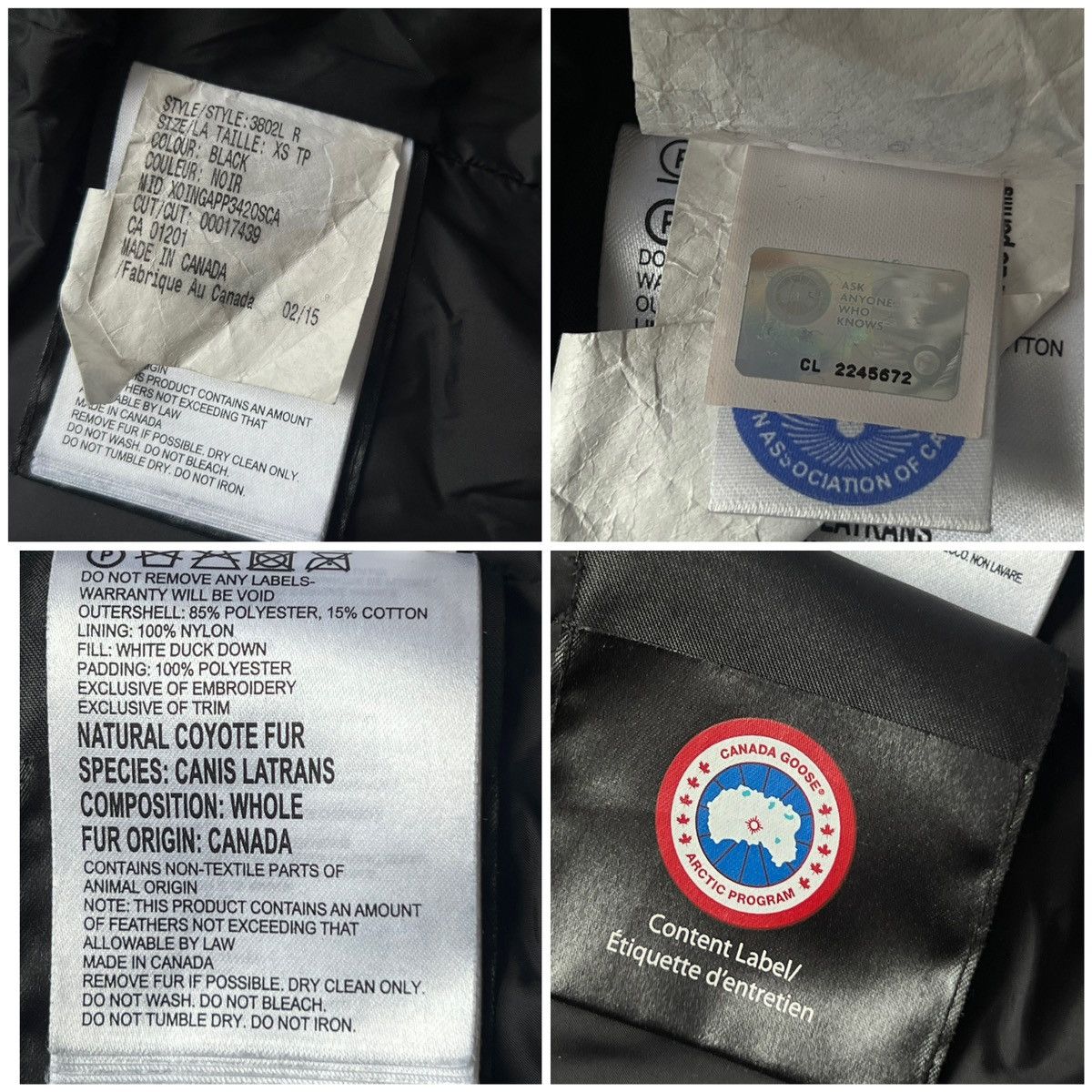 Canada Goose RRP 1575$ Canada Goose Shelburne Down Parka Black Size XS / US 0-2 / IT 36-38 - 25 Thumbnail