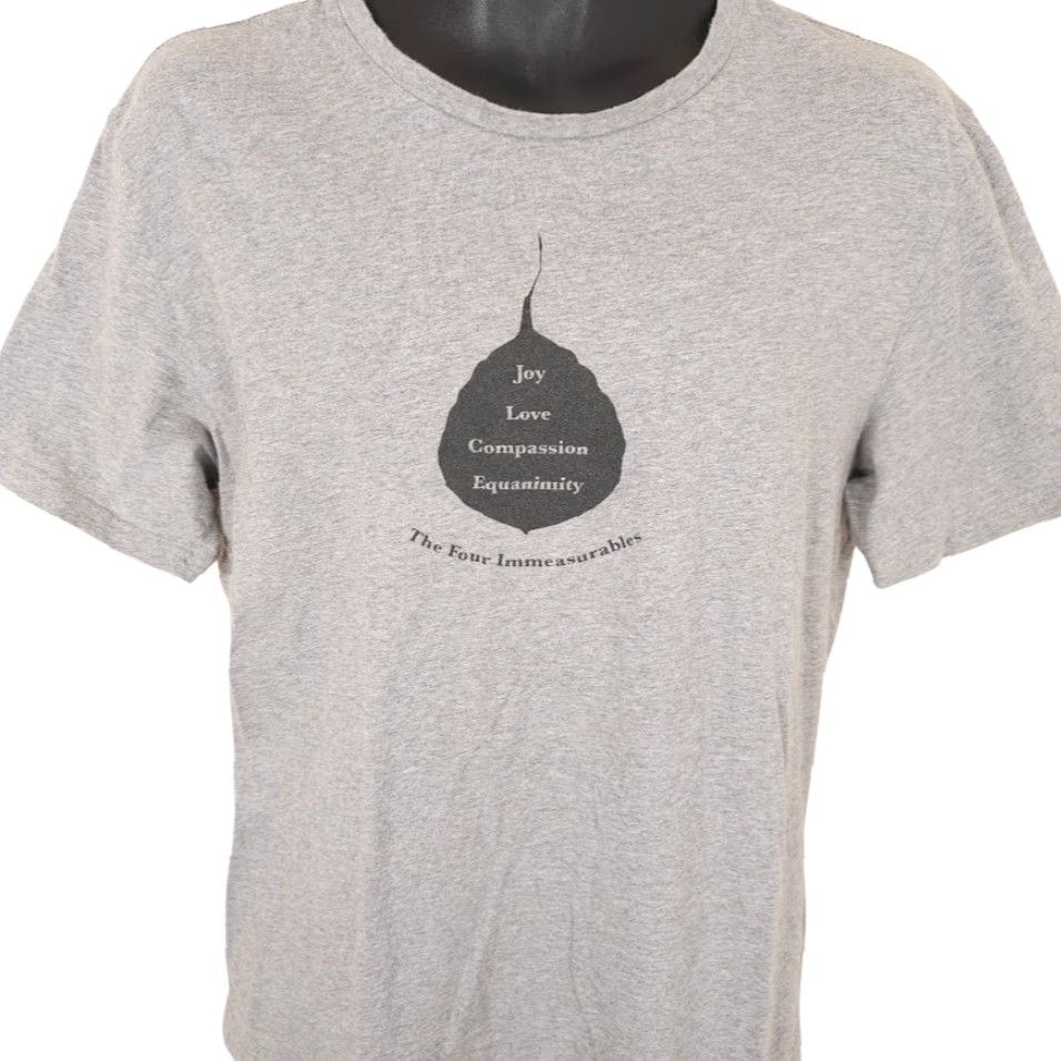 Vintage Garden Of One Thousand Buddhas T Shirt Mens Size Medium Gray Arlee Montana Size US M / EU 48-50 / 2 - 2 Thumbnail