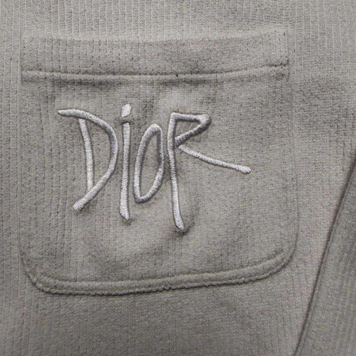 Dior × Stussy Dior x Stussy Corduroy Embroidered Jacket Size US XXL / EU 58 / 5 - 2 Thumbnail