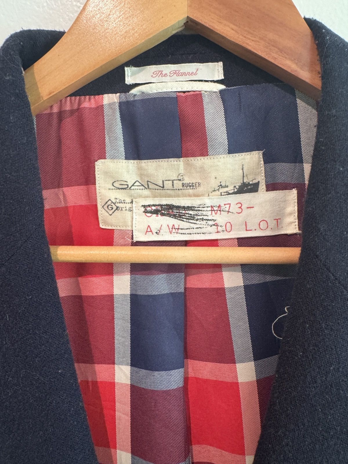 Gant Rugger Gant Rugger Navy Blazer Size 40S - 4 Thumbnail