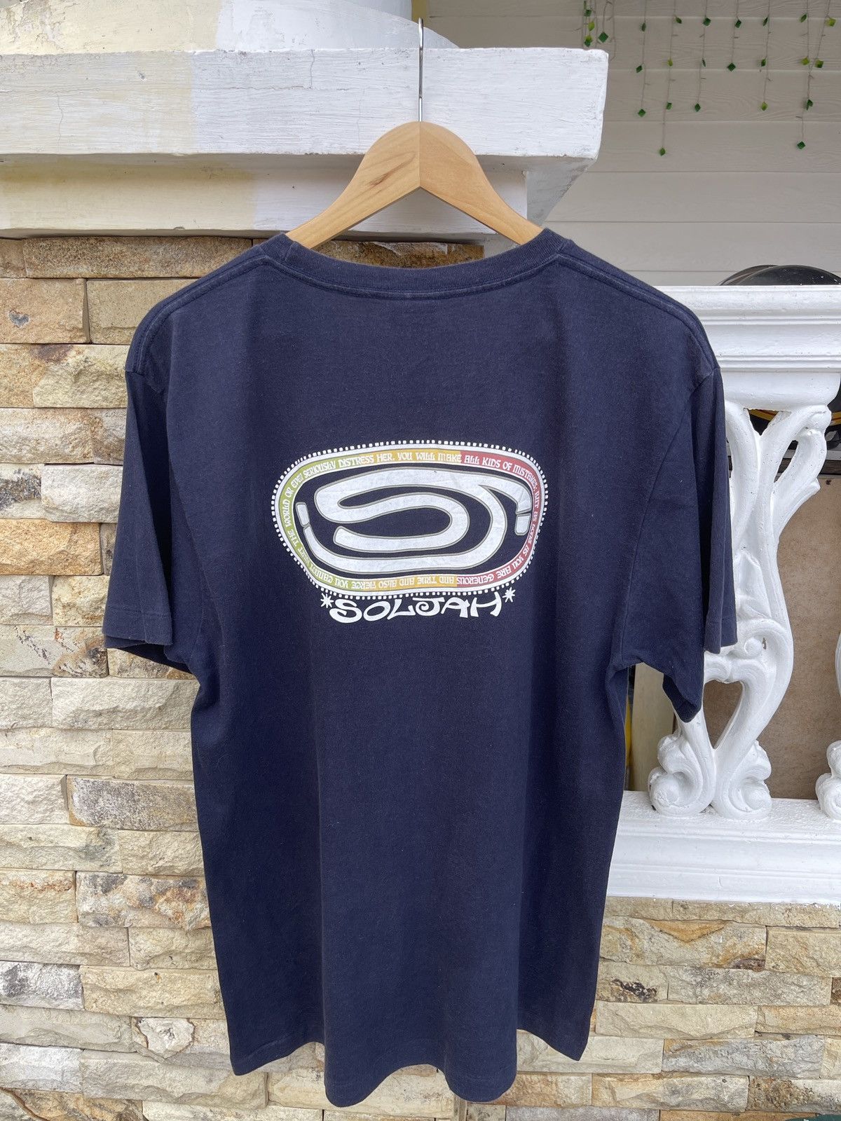 Vintage Last Drop🔥Rare🔥Vintage 90s SOLJAH Surfing,Boardshaping Tee Size US L / EU 52-54 / 3 - 2 Thumbnail