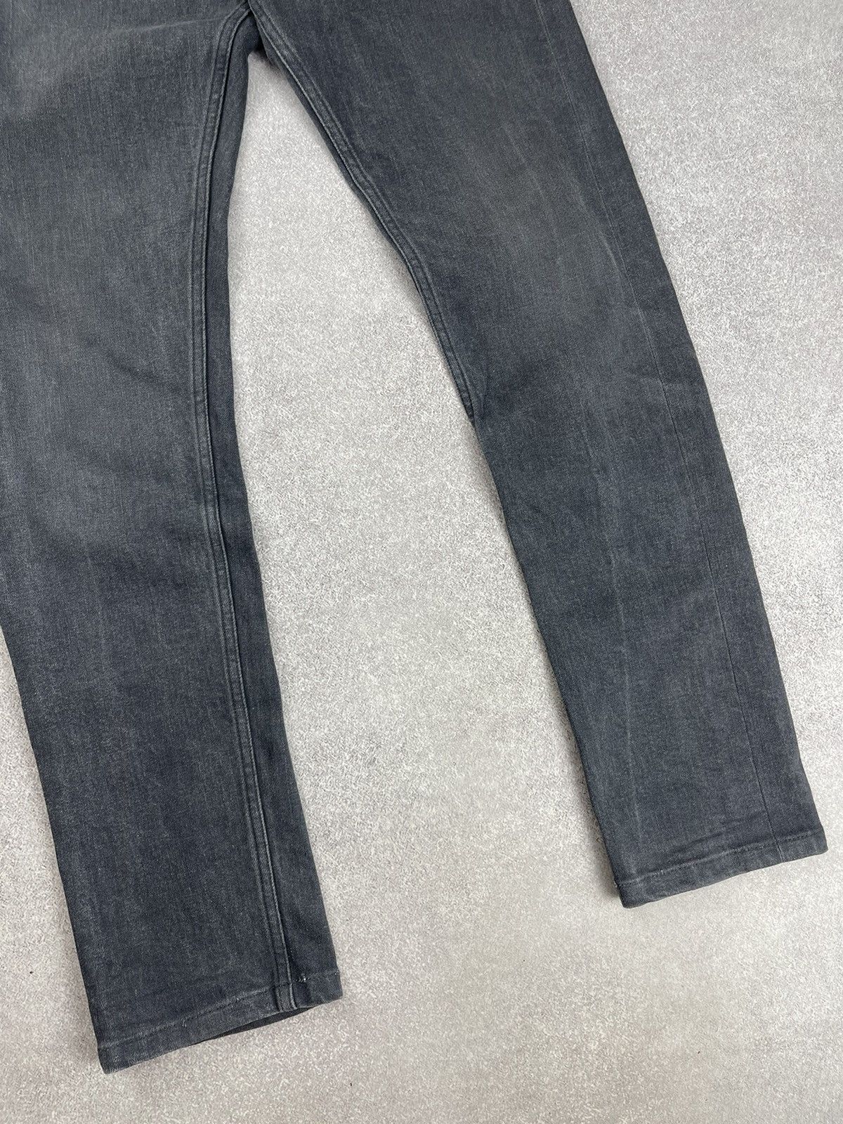 A.P.C. A.P.C. Petit Standart Selvedge Grey Denim Jeans Size 31 Size US 31 - 2 Thumbnail