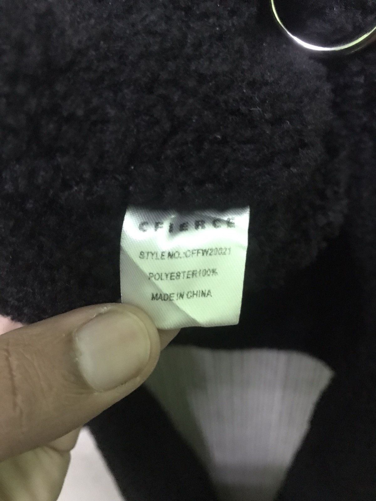 If Six Was Nine punk‼️ vtg y2k raccoon face beanie hat japan street style Size ONE SIZE - 7 Thumbnail