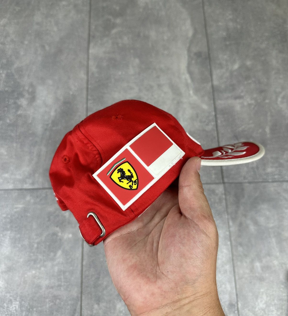 Ferrari Ferrari Michael Schumacher F1 Racing Cap Size ONE SIZE - 6 Thumbnail