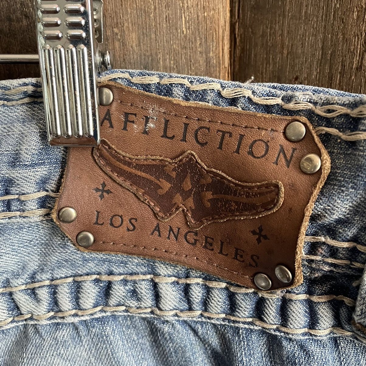 Affliction × Vintage Vintage Affliction Denim Jeans Size US 38 / EU 54 - 13 Thumbnail