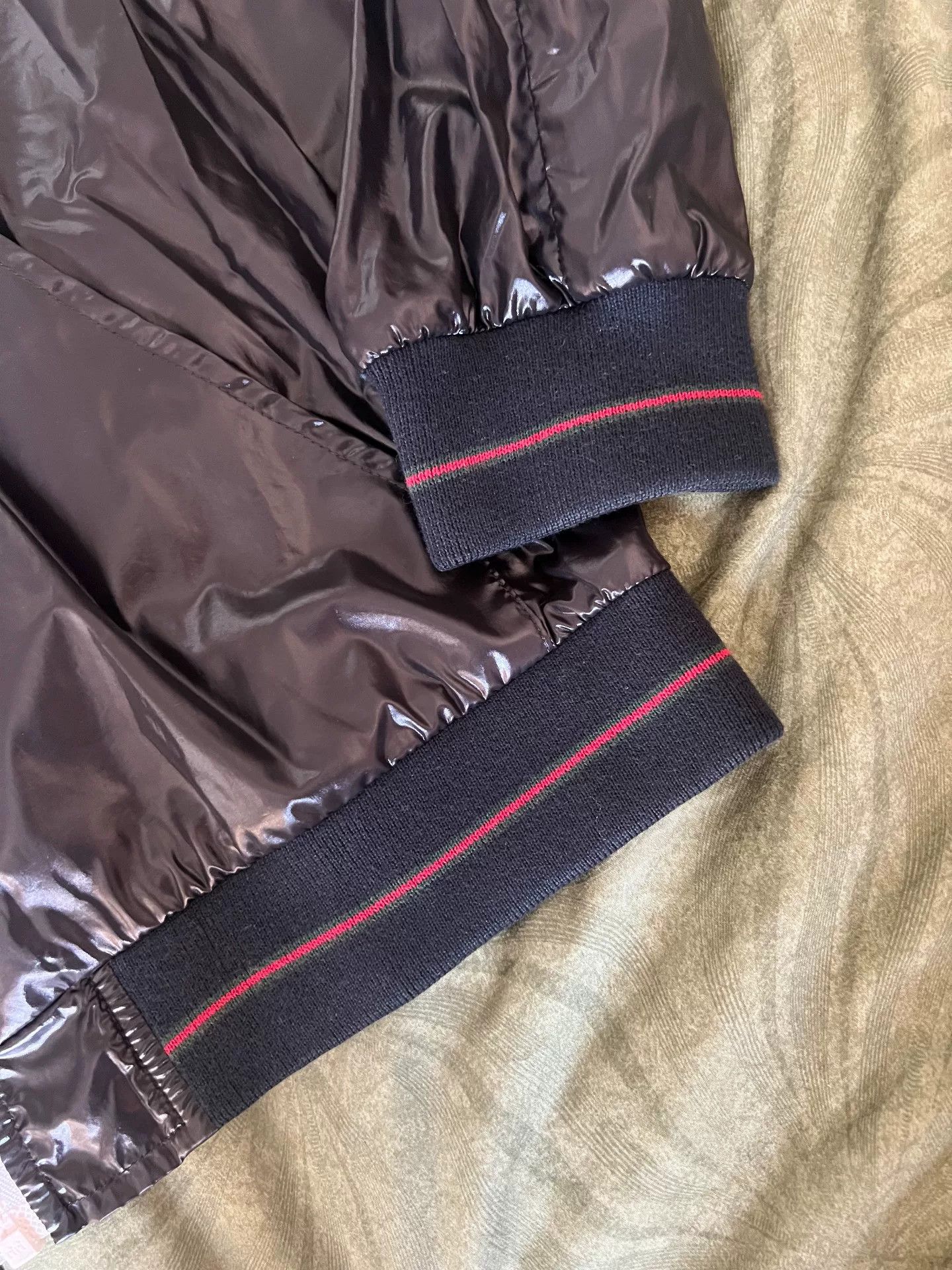 Gucci Gucci Thin Windbreaker Bomber Jacket with Pouch Size US M / EU 48-50 / 2 - 2 Thumbnail