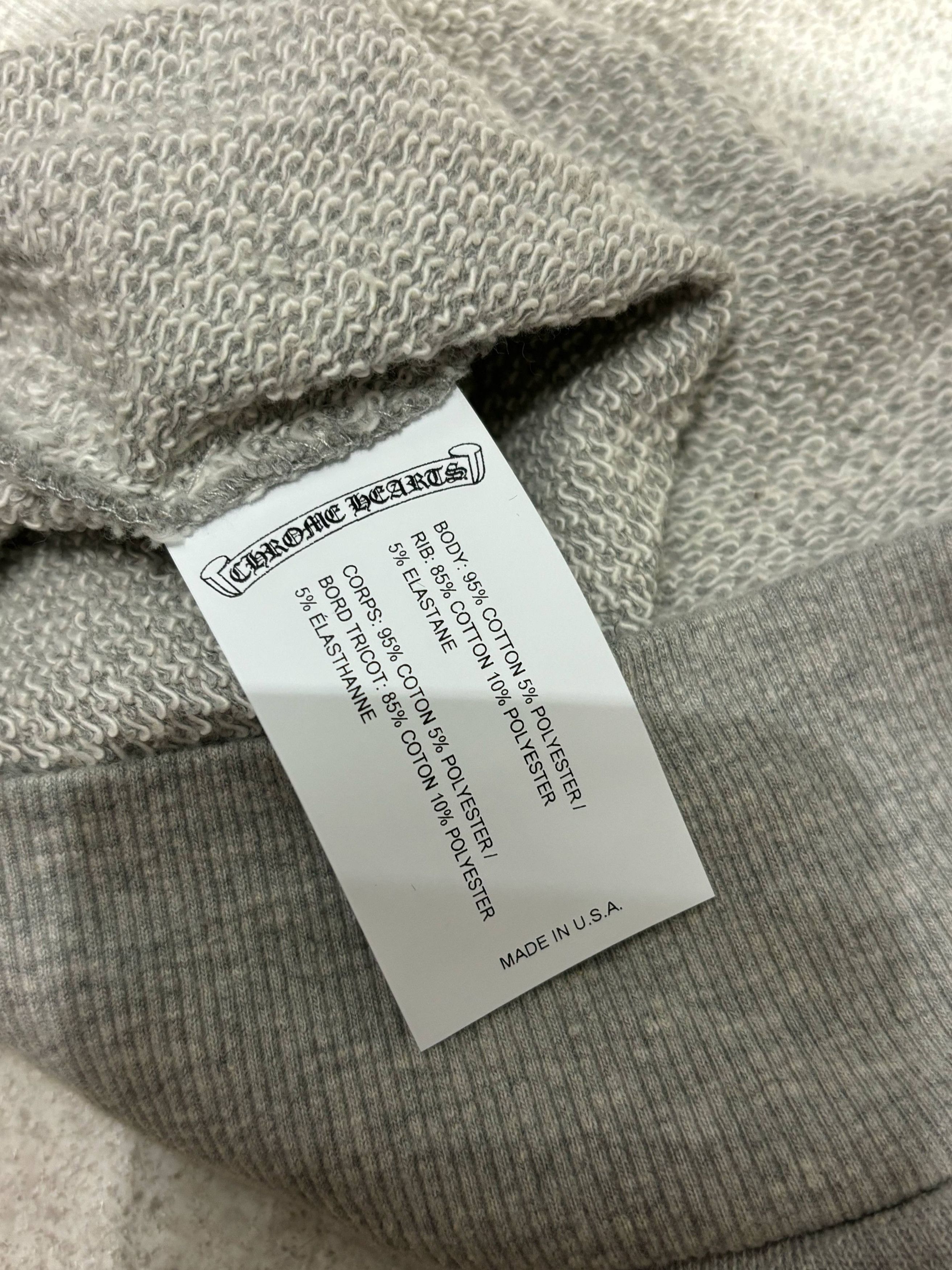 Chrome Hearts Chrome Hearts Blind Spot black Tripple Cross Sweater Gray Size US S / EU 44-46 / 1 - 12 Thumbnail