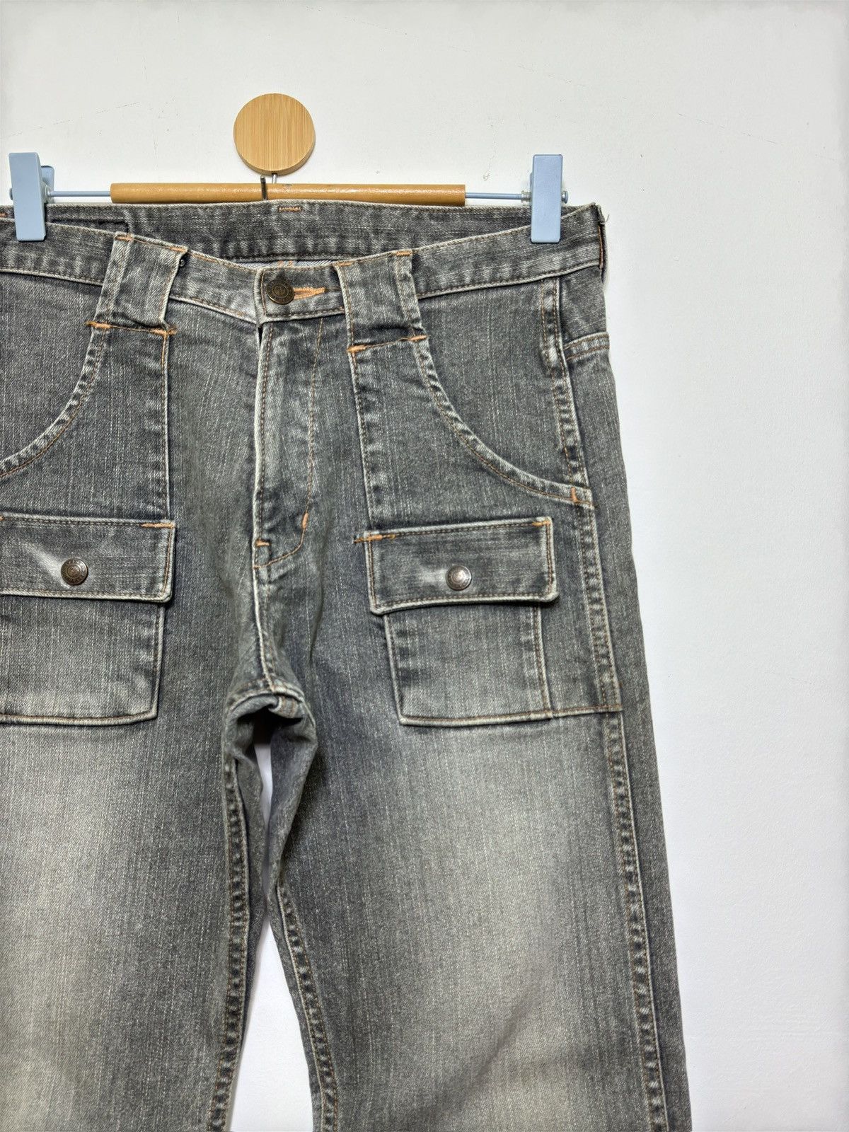 Vintage Vintage GL Heart Bush Pants Front Flap Pocket Denim Size US 28 / EU 44 - 5 Thumbnail