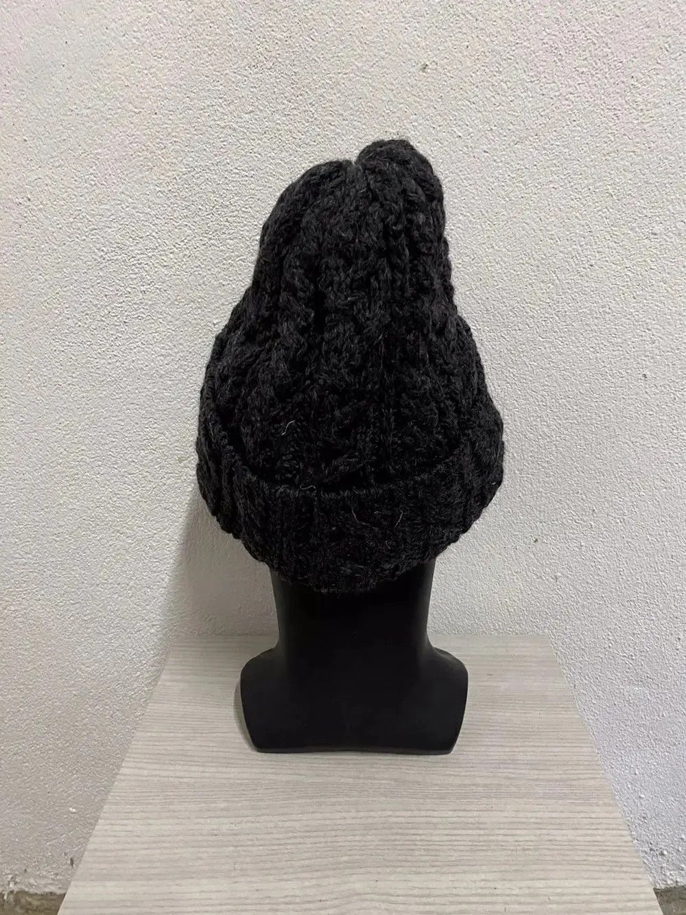 Japanese Brand × Vintage Stuart Austin Plain Knit Beanie Hat Size ONE SIZE - 4 Thumbnail