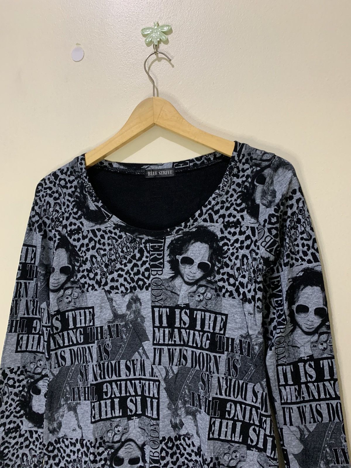 Hysteric Glamour × If Six Was Nine × Japanese Brand Vintage Blue Strive Inspired Hysteric Glamour Size M / US 6-8 / IT 42-44 - 3 Thumbnail