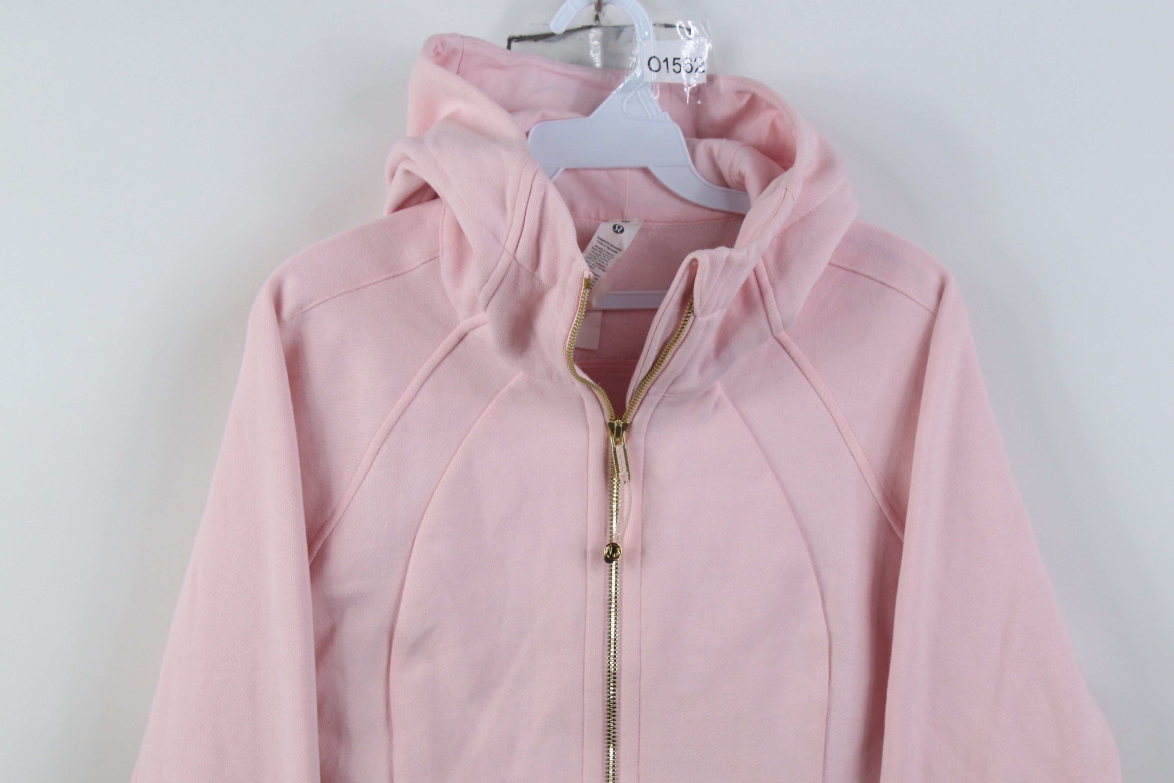 Lululemon Lululemon Cropped Scuba Full Zip Hoodie Strawberry Milkshake Size M / US 6-8 / IT 42-44 - 2 Thumbnail