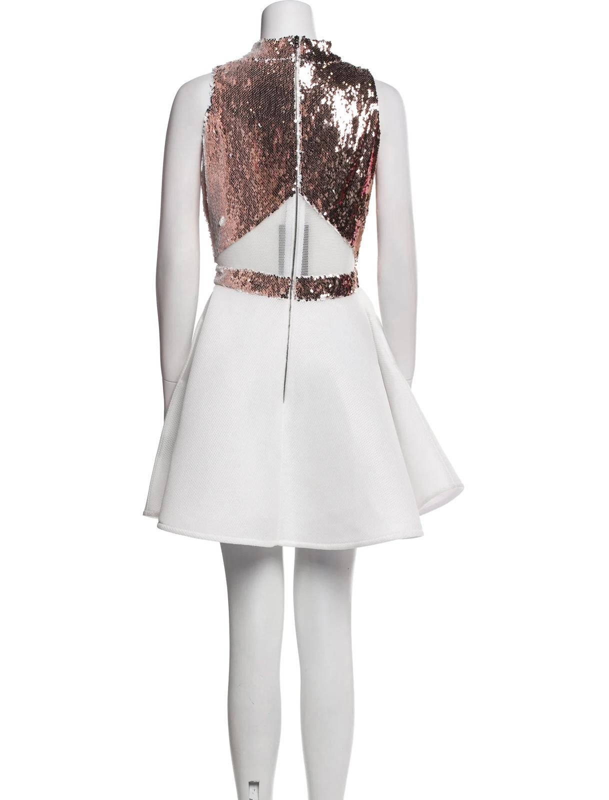 Other Marcell Von Berlin Colorblock Knee-Length Dress Sz: M | US 8 Size M / US 6-8 / IT 42-44 - 3 Thumbnail